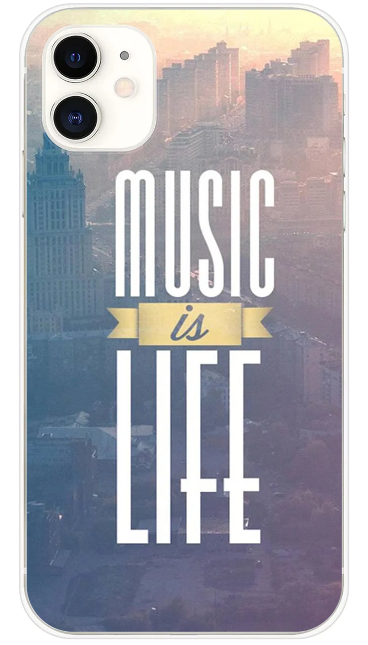 Coque iPhone Music is life - iPhone 11