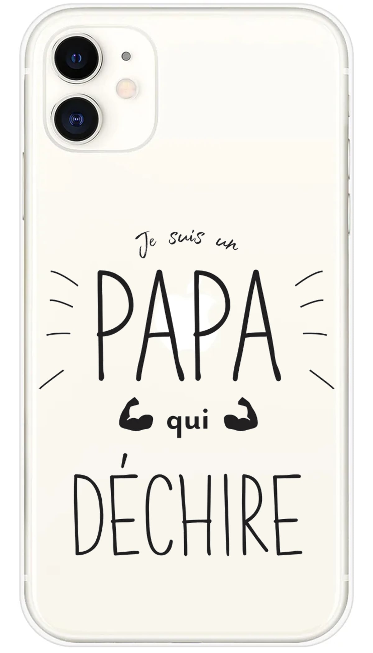 Coque iPhone Papa qui déchire - iPhone 11
