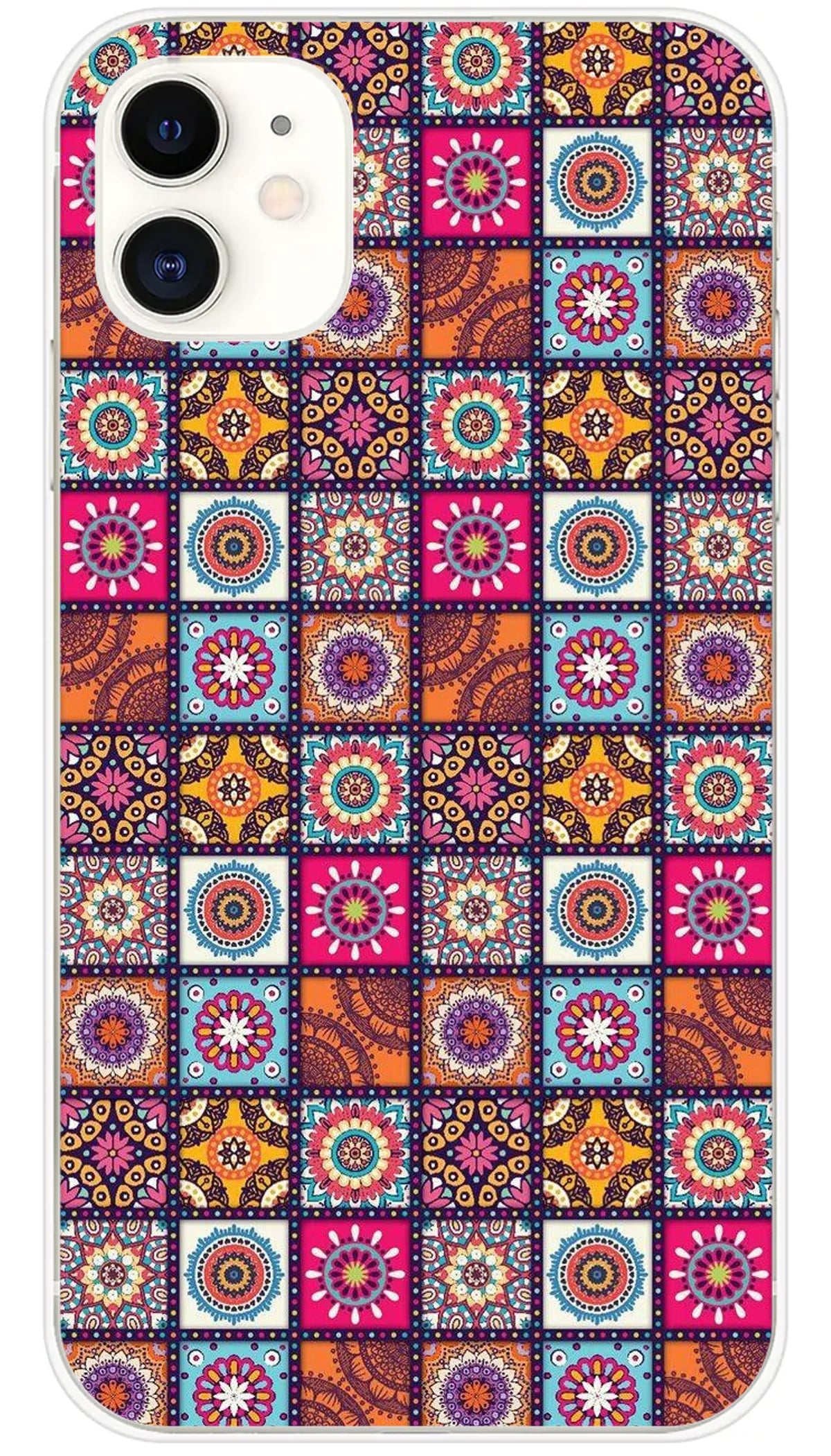 Coque iPhone Patchwork Mandala - iPhone 11
