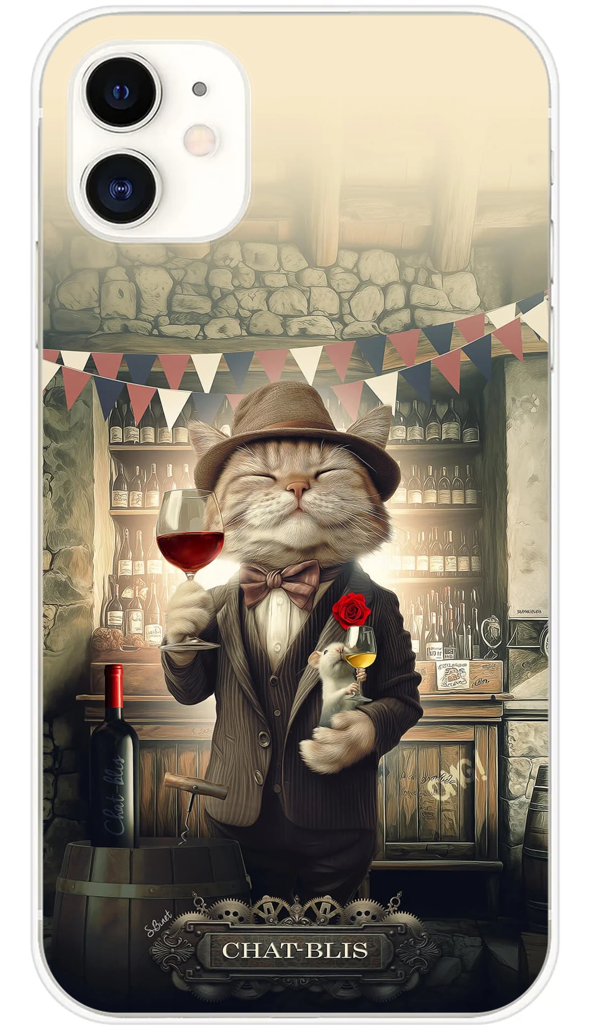 Coque iPhone SB Chat-blis - iPhone 11