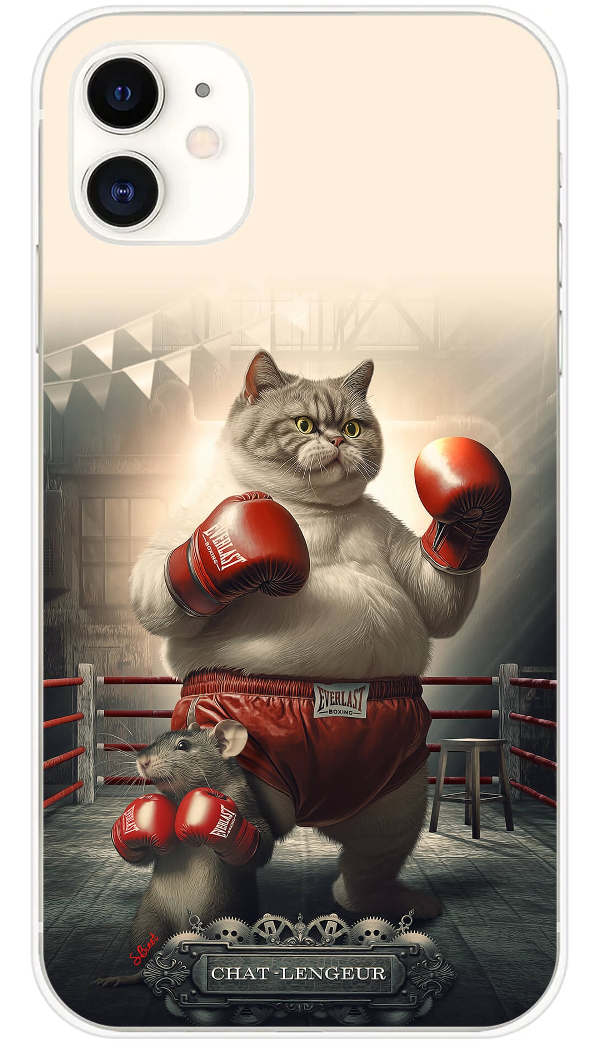 Coque iPhone SB Chat-lengeur - iPhone 11