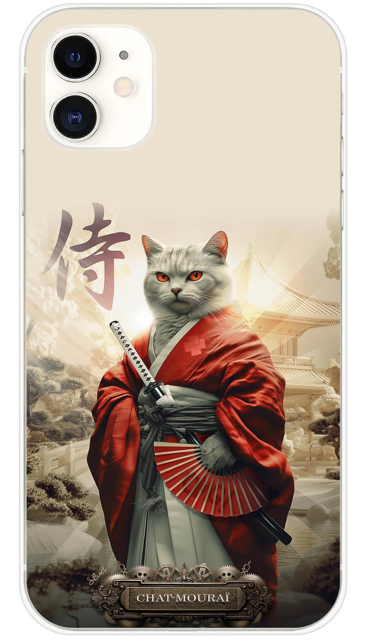 Coque iPhone SB Chat-mourai - iPhone 11