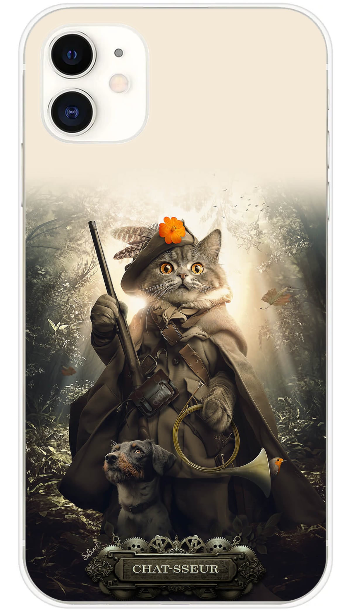 Coque iPhone SB Chat-sseur - iPhone 11