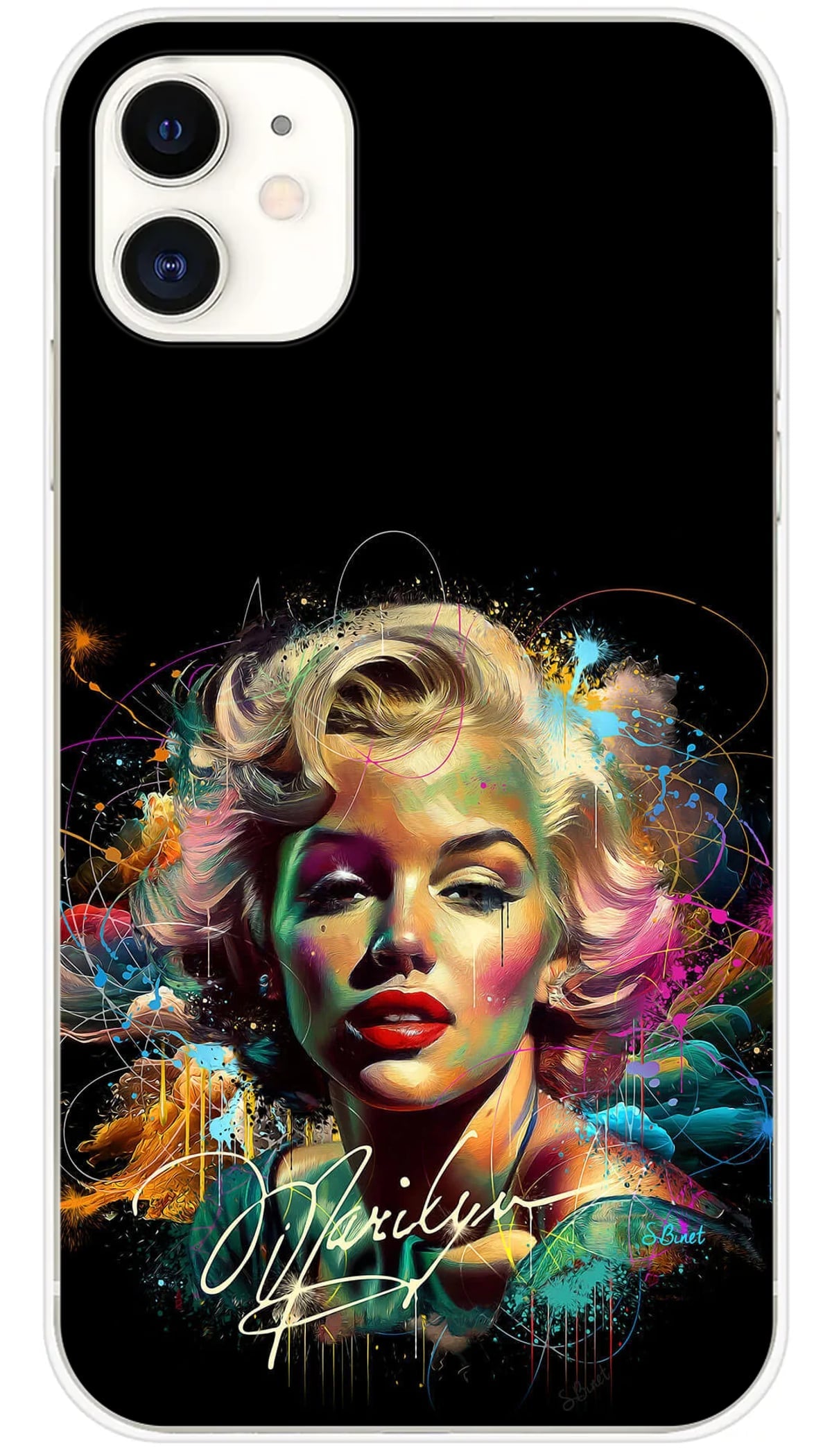 Coque iPhone SB Marilyn Color - iPhone 11