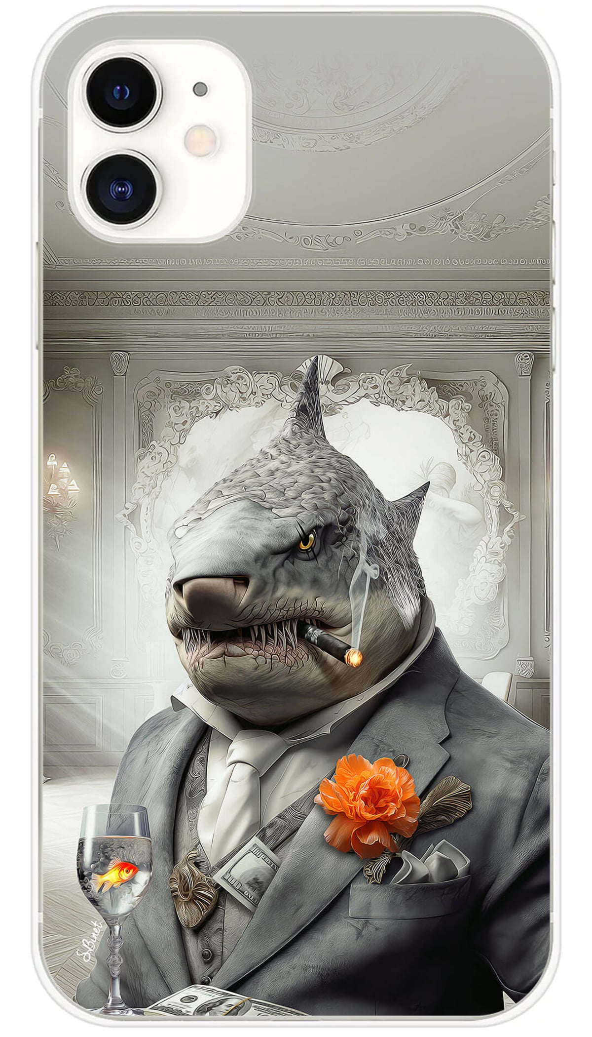 Coque iPhone SB Requin Luxury - iPhone 11
