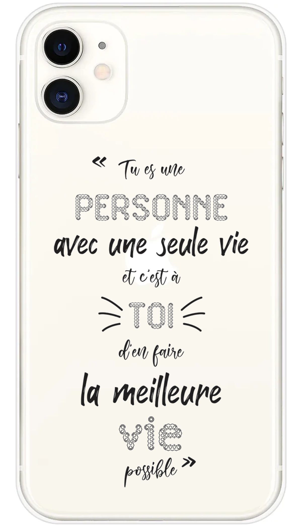 Coque iPhone Une Seule Vie - iPhone 11