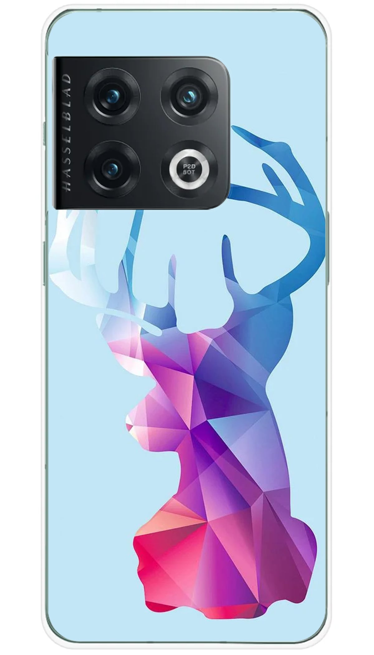 Coque OnePlus Cerf Hipster Bleu - 10 Pro 5G