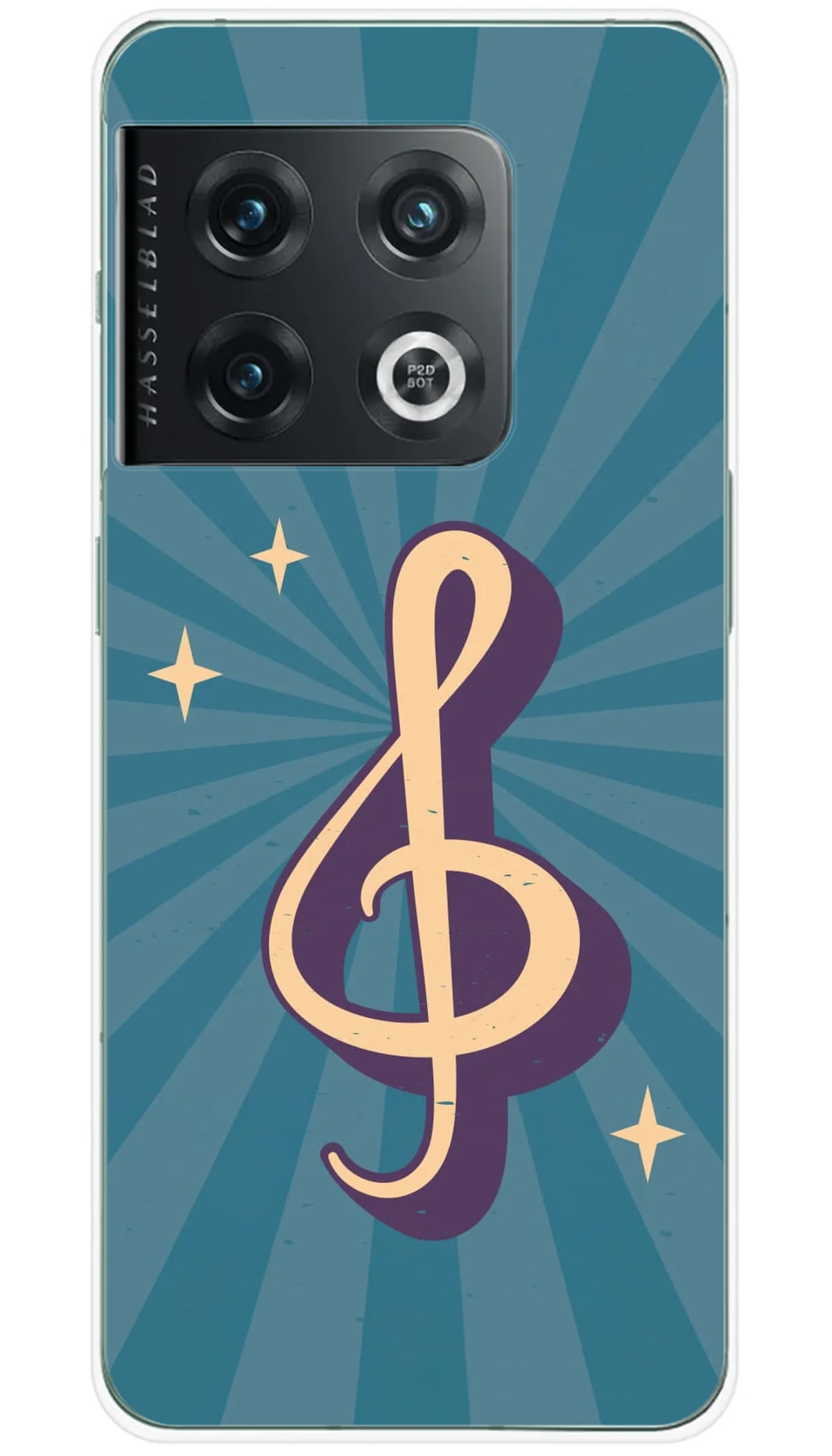 Coque OnePlus Clé de sol rétro - 10 Pro 5G