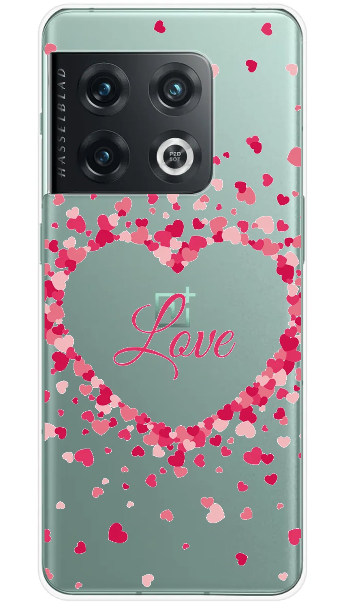 Coque OnePlus Confettis de Coeurs Love - 10 Pro 5G
