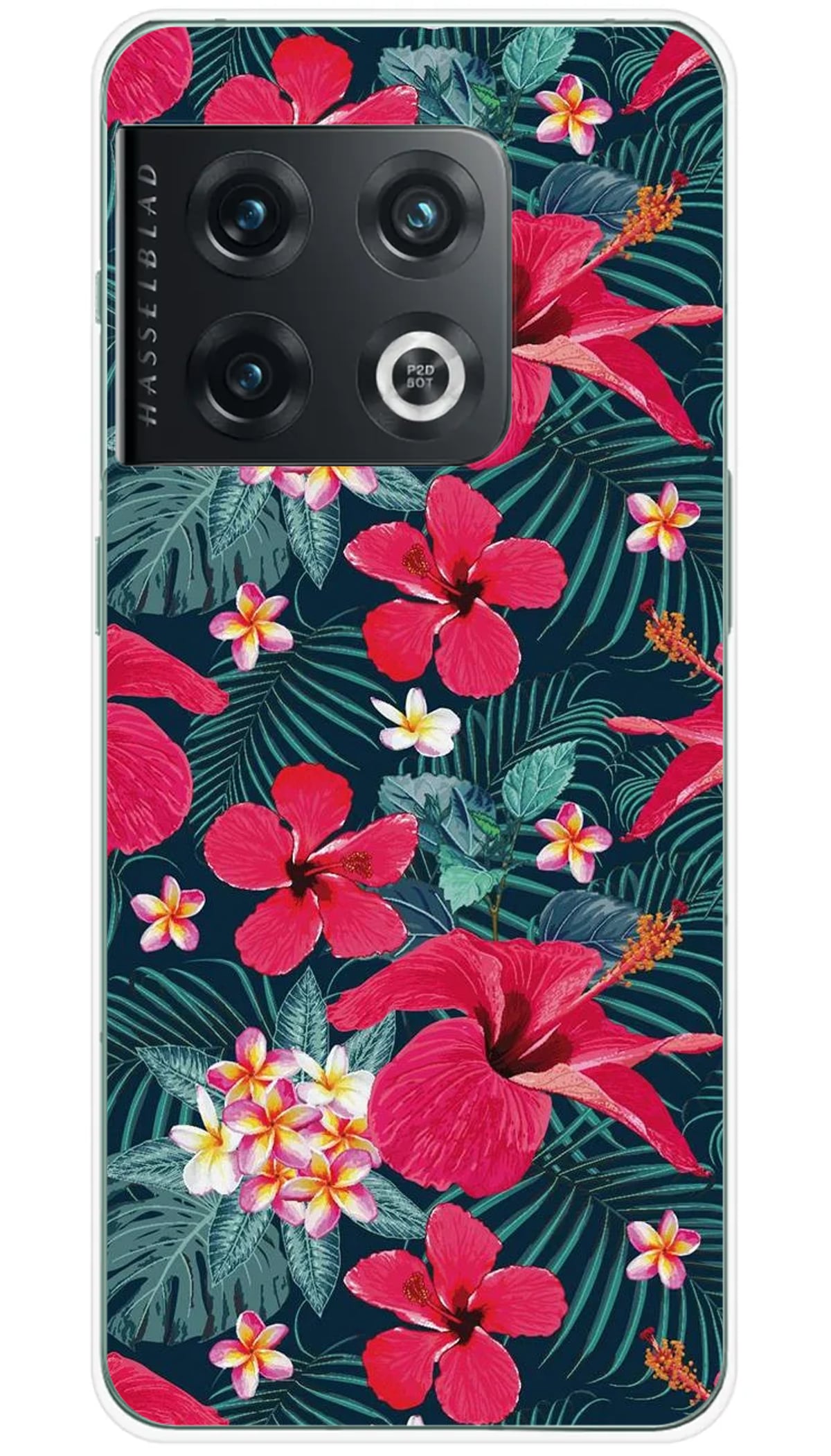 Coque OnePlus Hibiscus Fuchsia - 10 Pro 5G