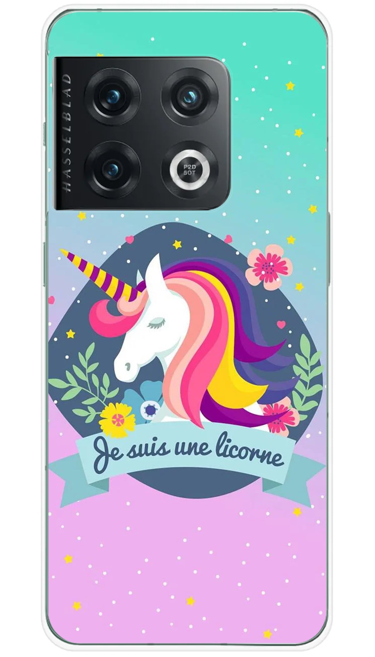 Coque OnePlus Je suis une licorne - 10 Pro 5G
