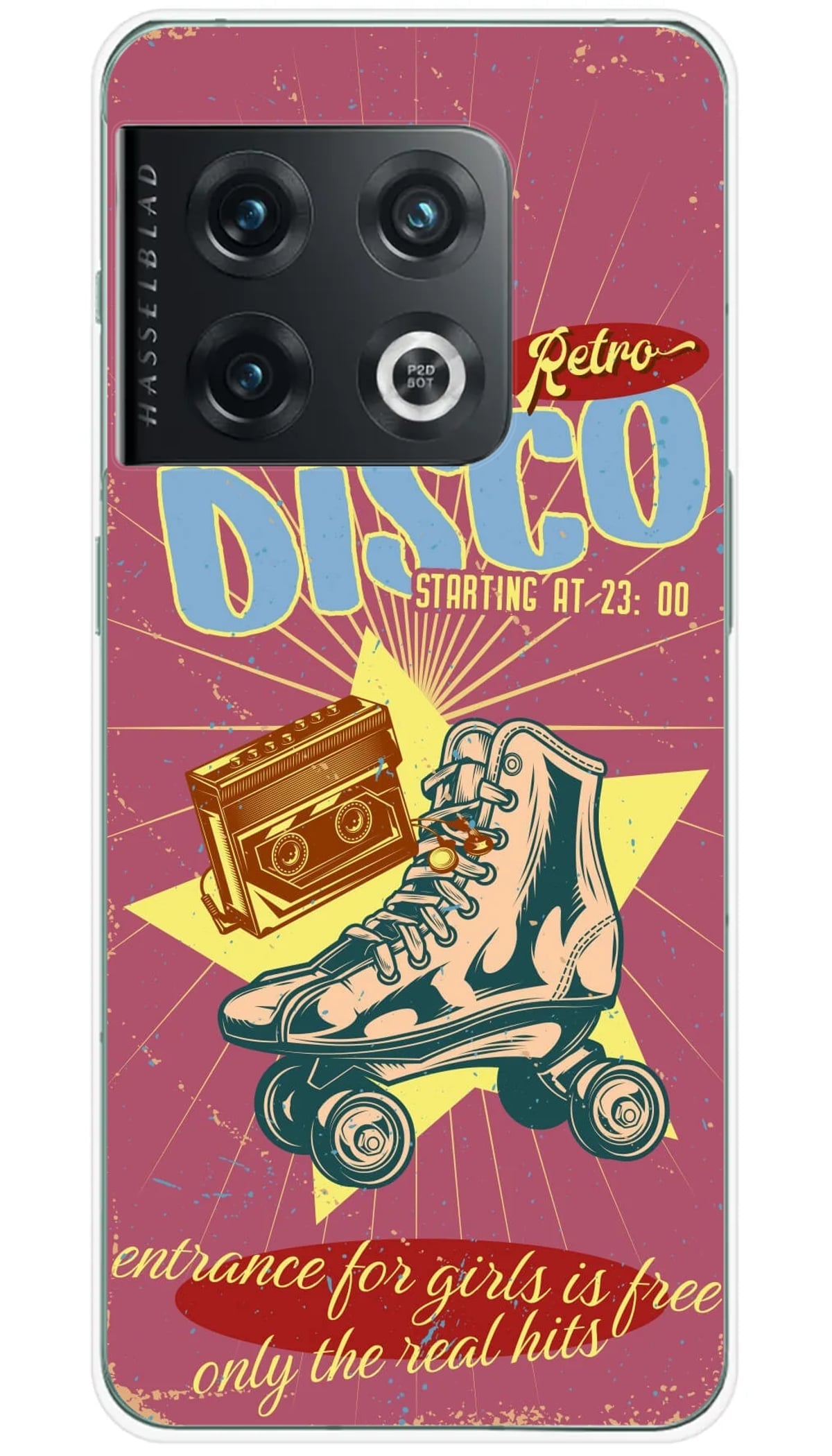 Coque OnePlus Retro disco - 10 Pro 5G