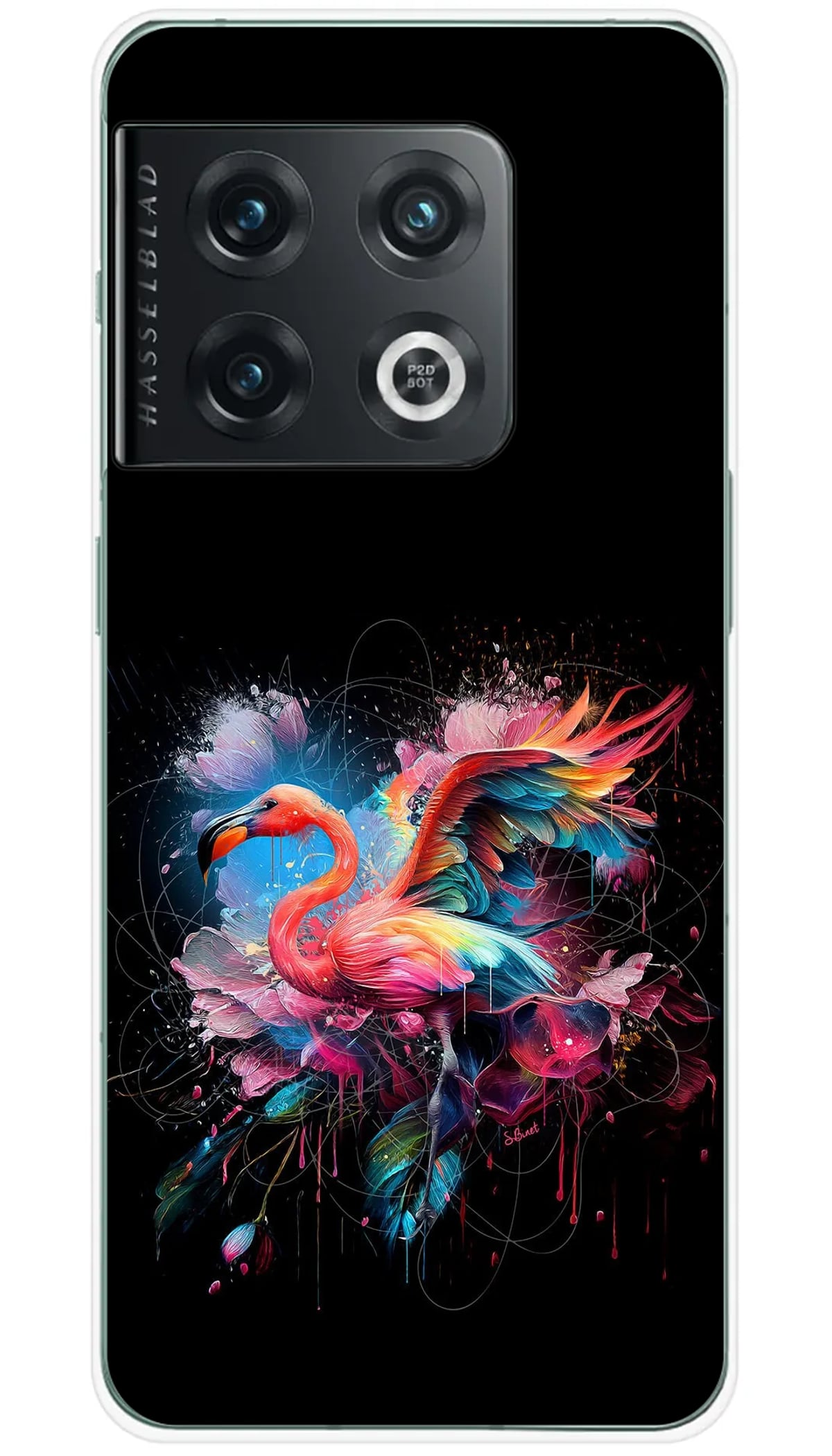 Coque OnePlus SB Flamant Rose Color - 10 Pro 5G