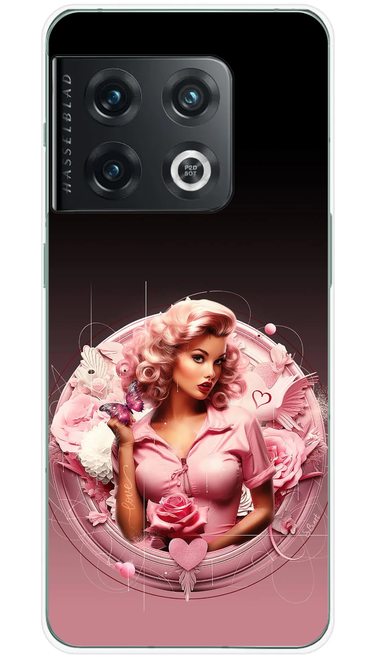 Coque OnePlus SB Pin-Up Love - 10 Pro 5G