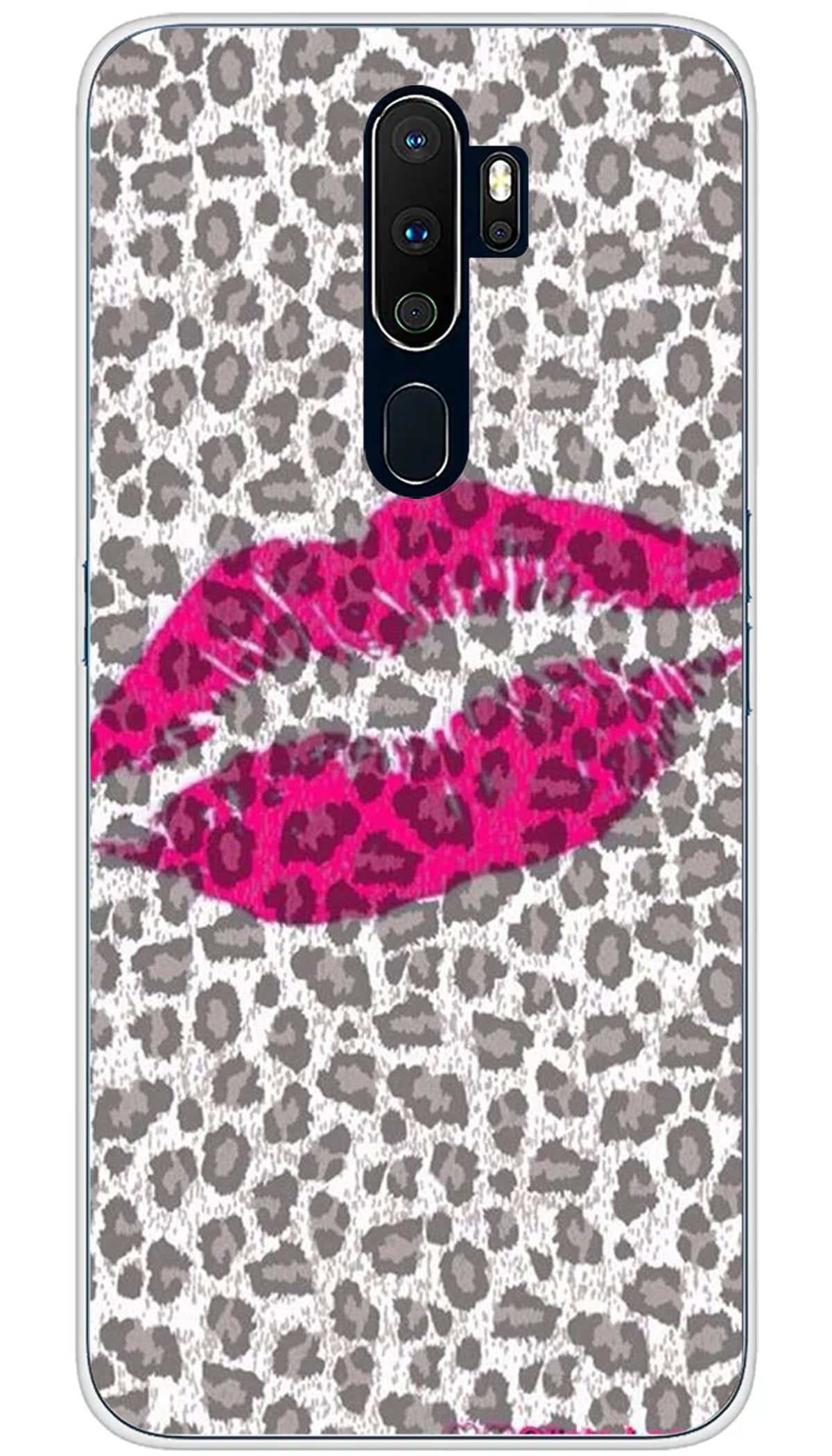 Coque Oppo Baiser léopard - A5 2020