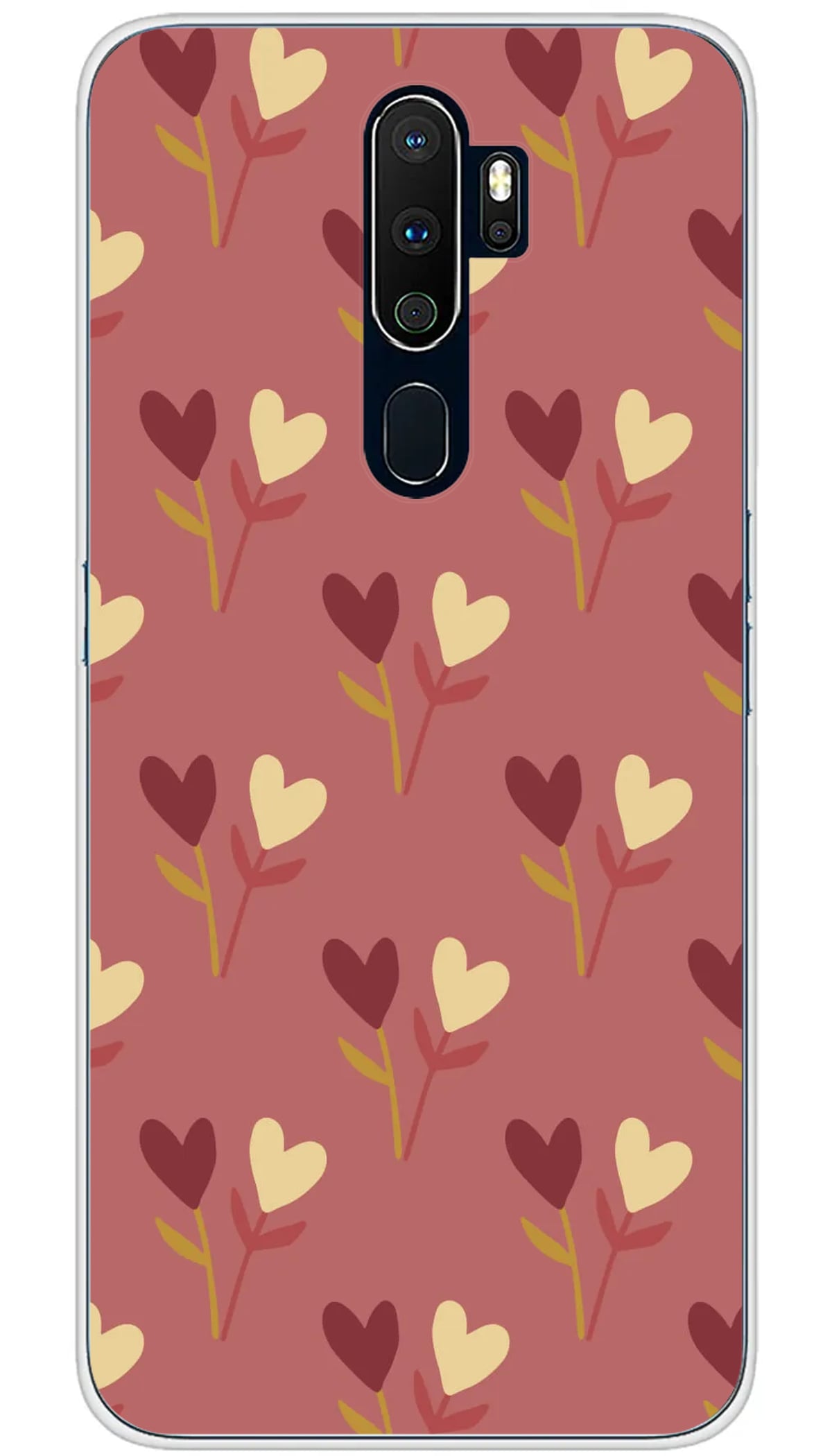 Coque Oppo Brindilles de cœurs - A5 2020
