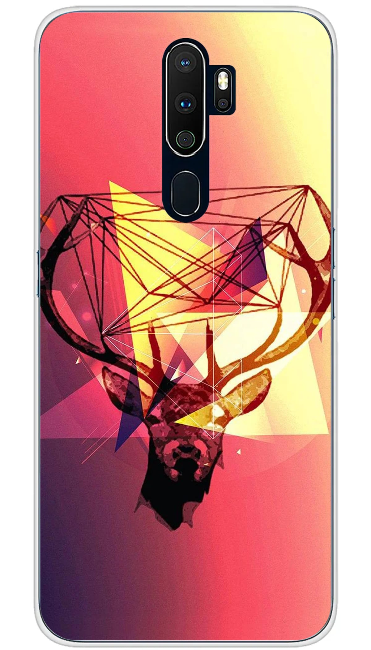 Coque Oppo Cerf Hipster - A5 2020