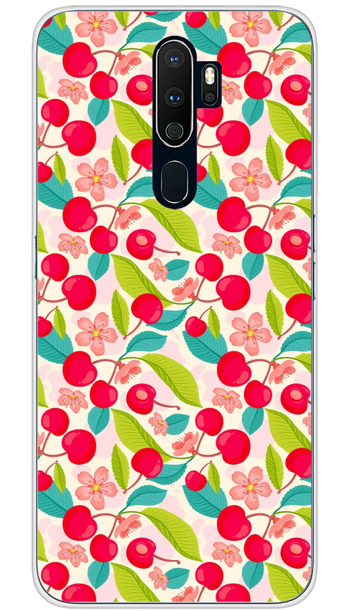 Coque Oppo Cerises - A5 2020
