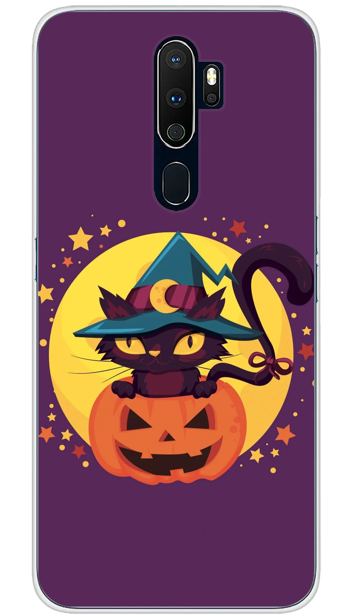 Coque Oppo Chat Mystique - A5 2020