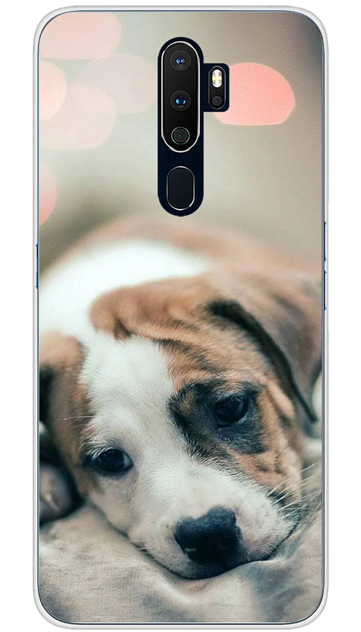 Coque Oppo Chiot rêveur - A5 2020