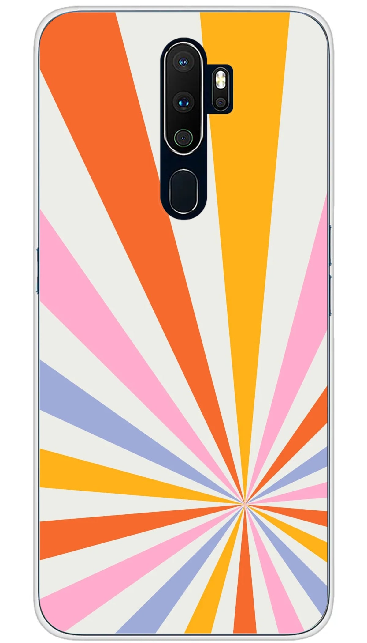 Coque Oppo Circle rainbow - A5 2020