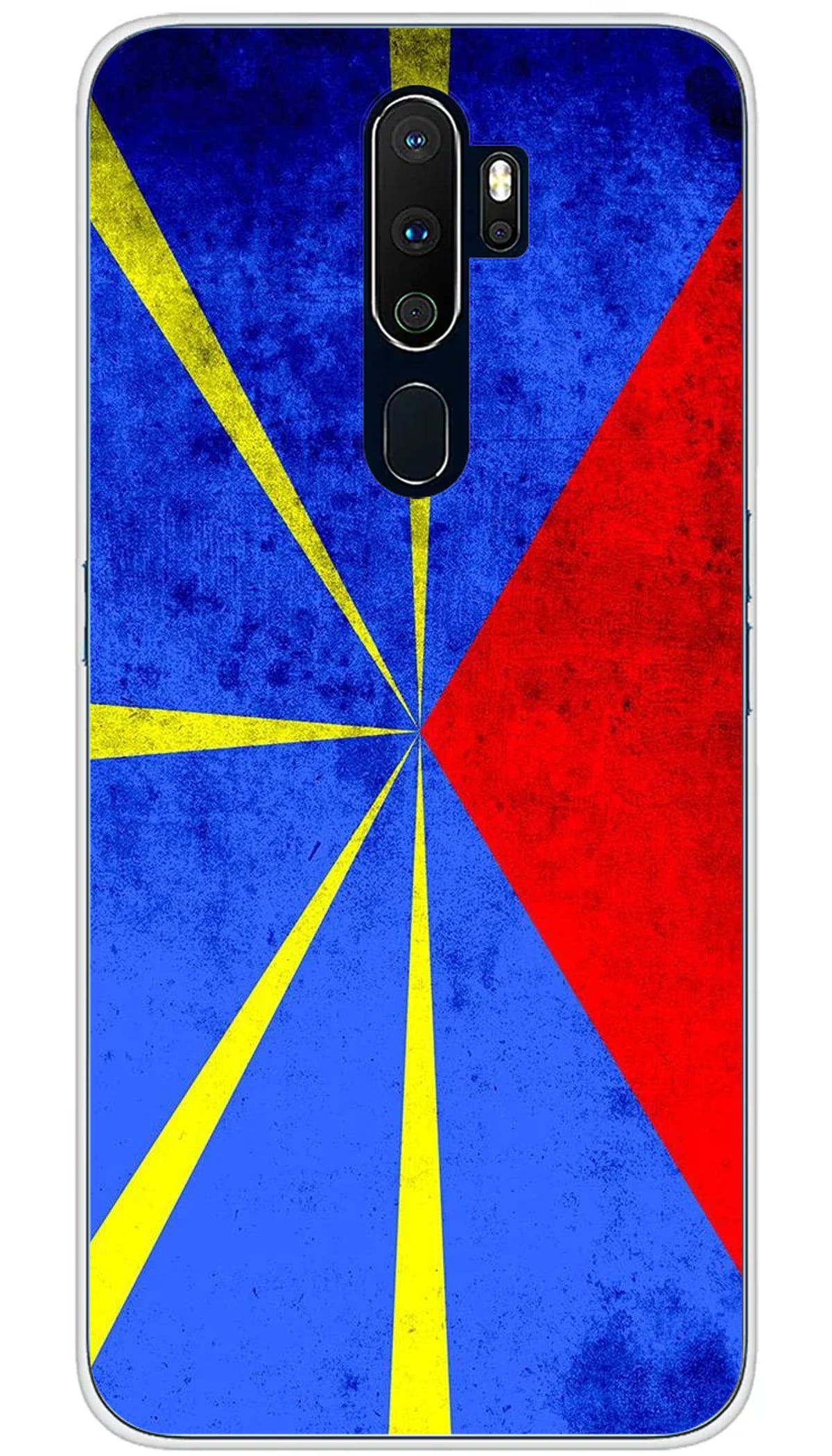 Coque Oppo Drapeau La Réunion - A5 2020