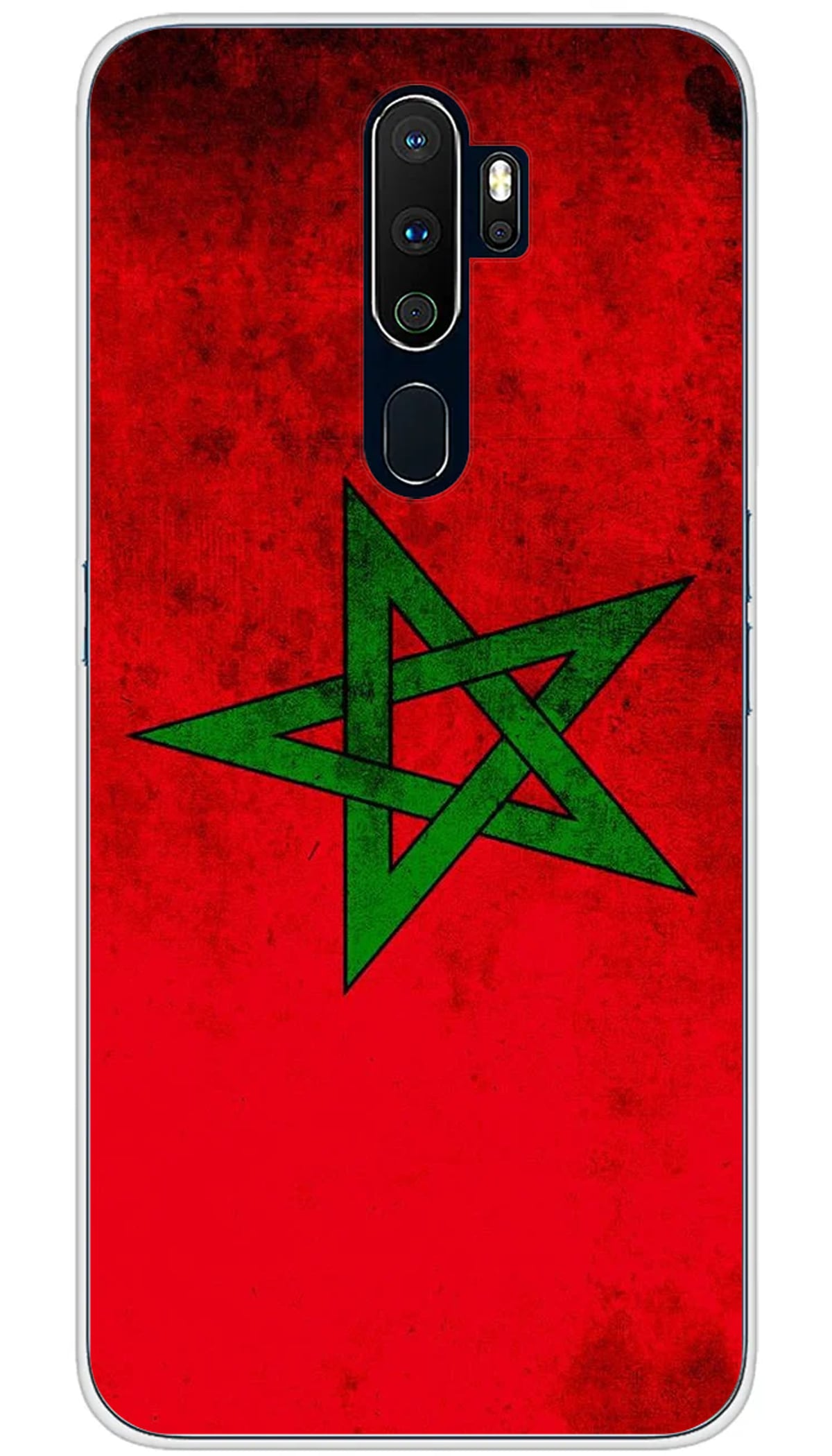 Coque Oppo Drapeau Maroc - A5 2020