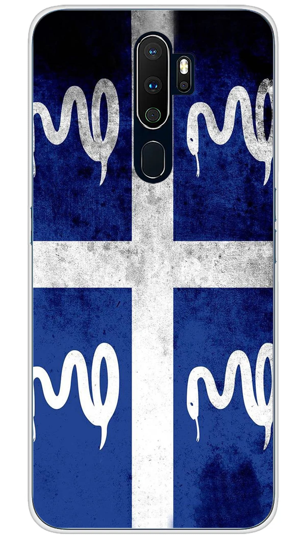 Coque Oppo Drapeau Martinique - A5 2020