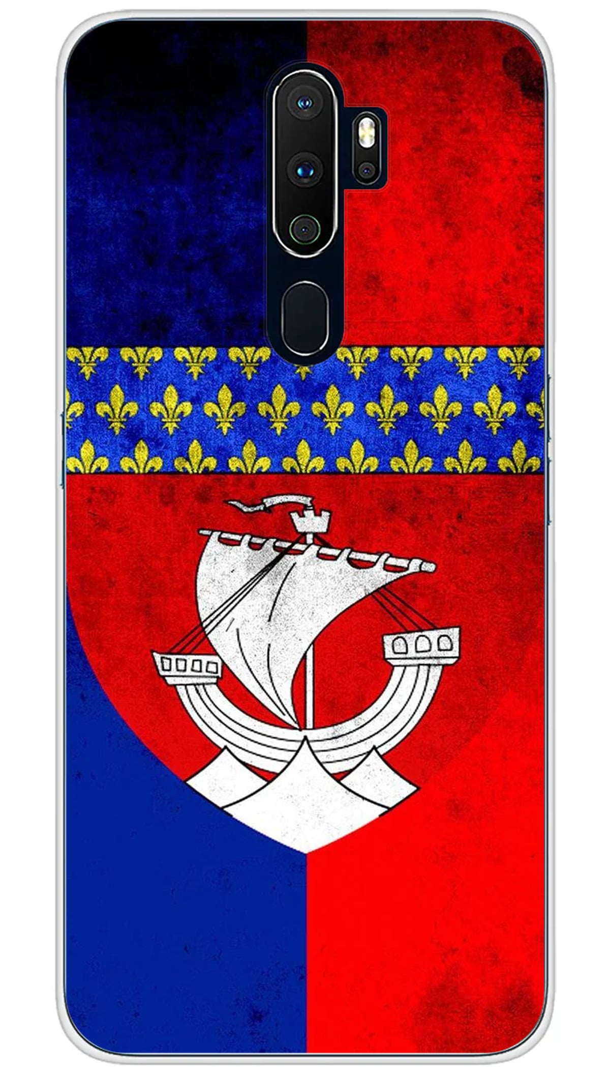 Coque Oppo Drapeau Paris - A5 2020