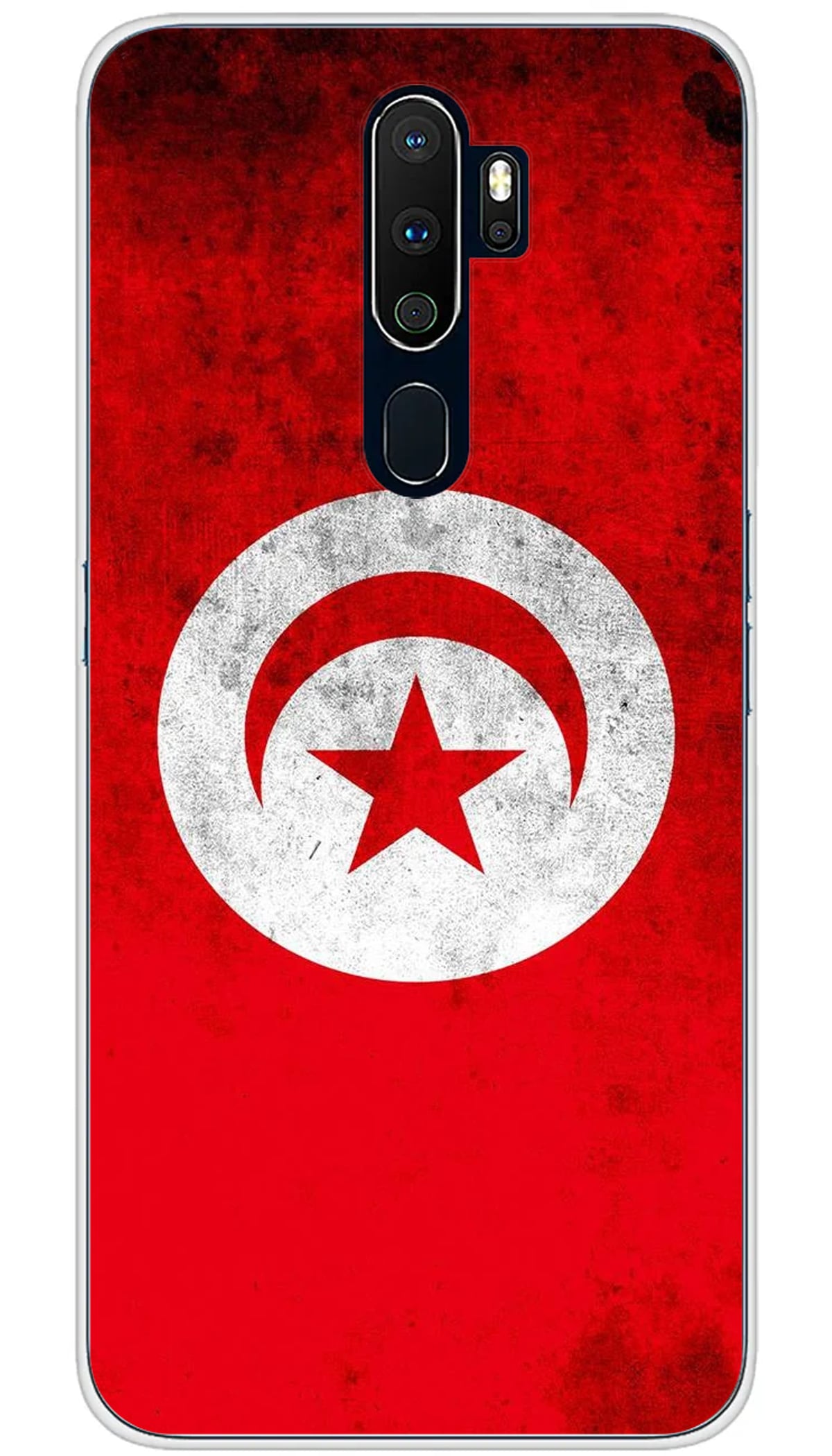 Coque Oppo Drapeau Tunisie - A5 2020