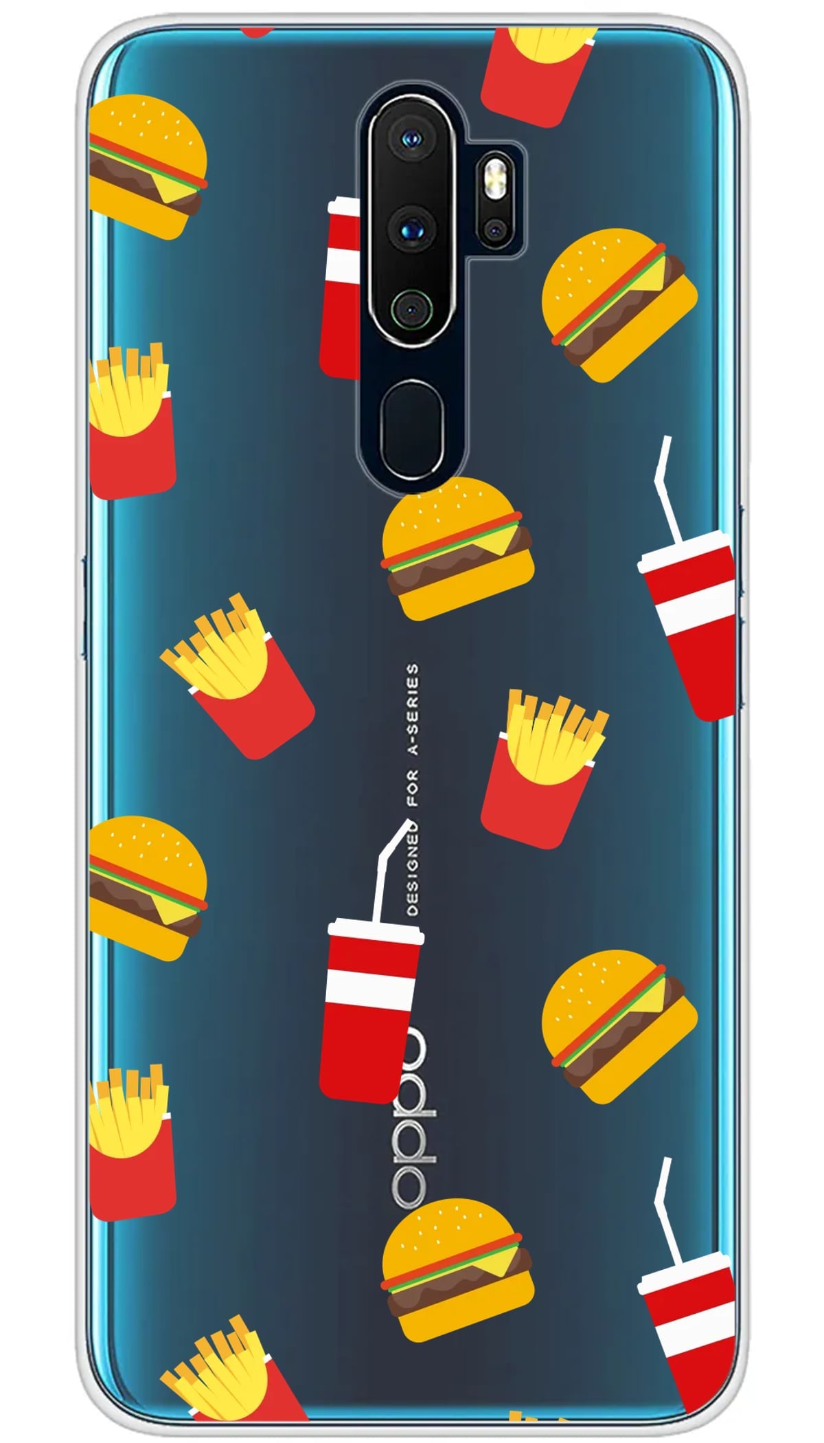 Coque Oppo Fast food - A5 2020