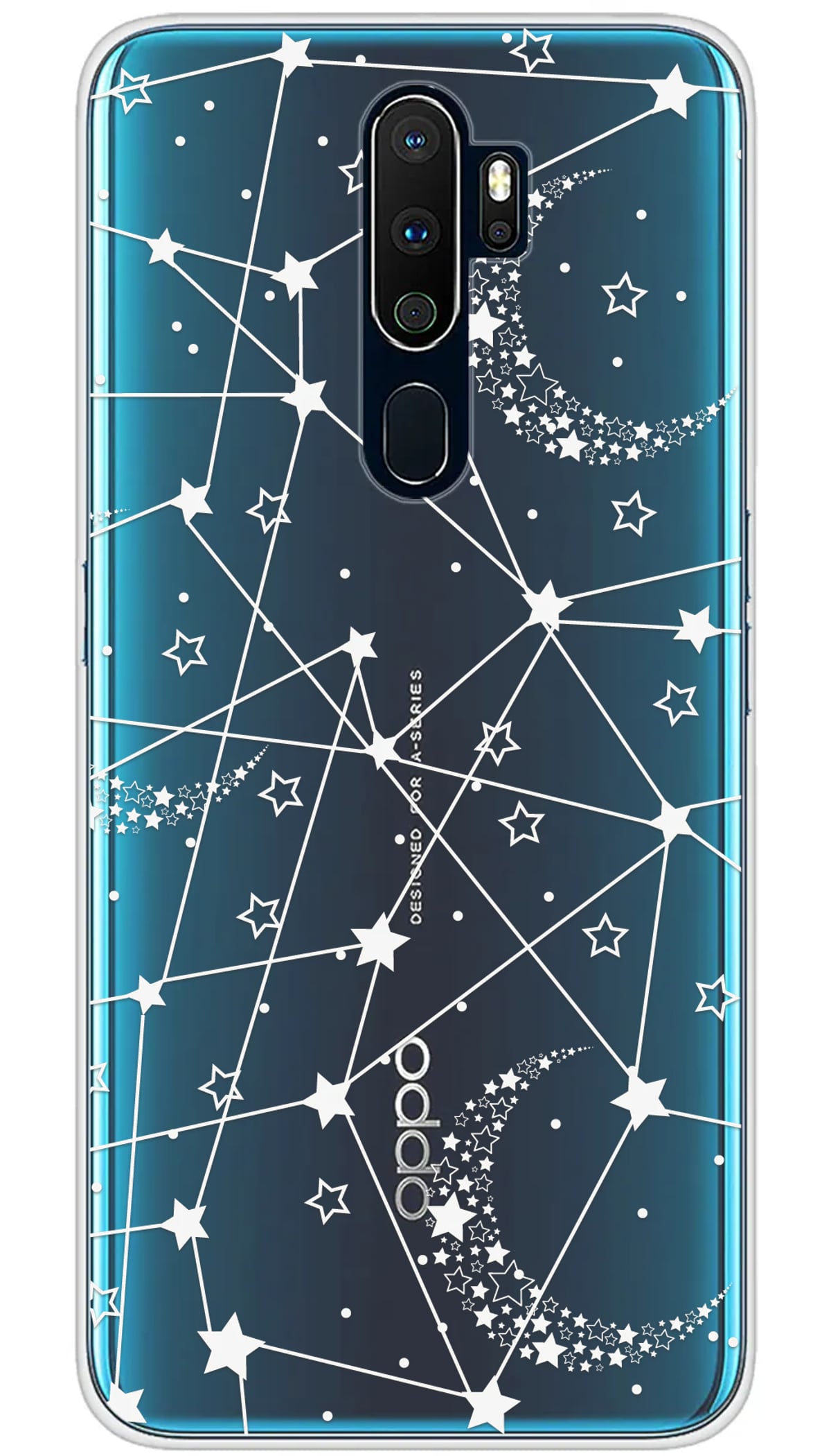 Coque Oppo Lignes étoilées - A5 2020