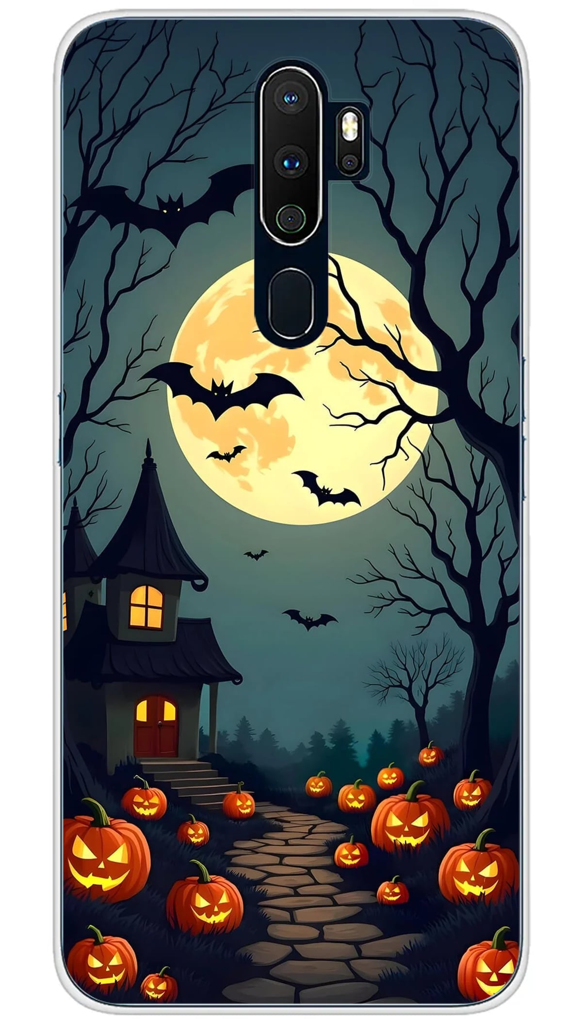 Coque Oppo Nuit Hantée - A5 2020