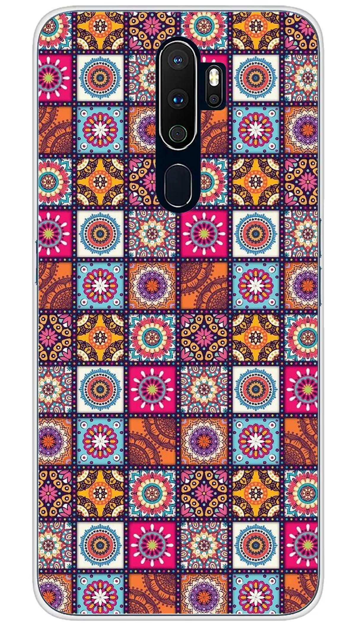 Coque Oppo Patchwork Mandala - A5 2020