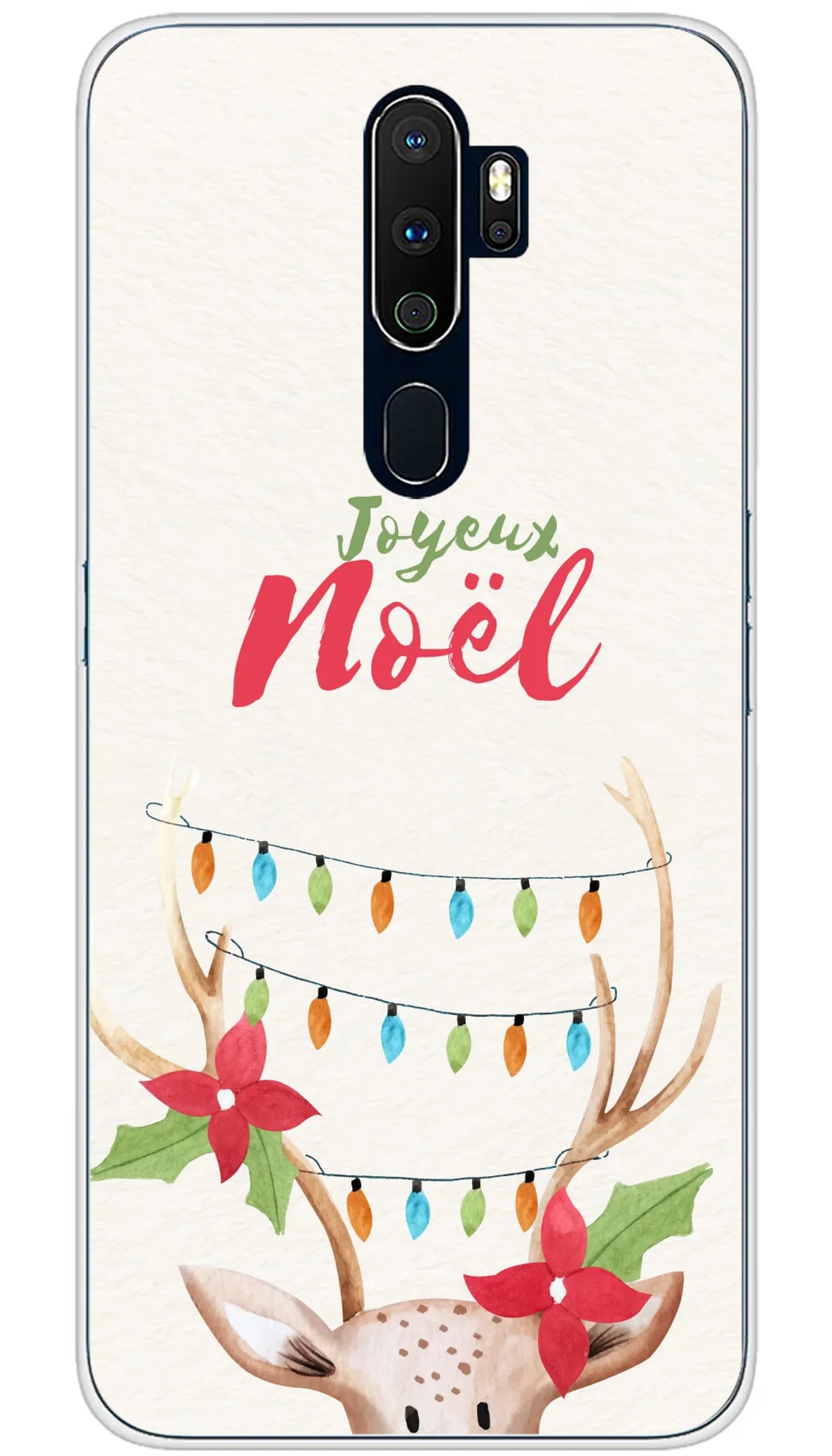 Coque Oppo Renne Lumineux - A5 2020