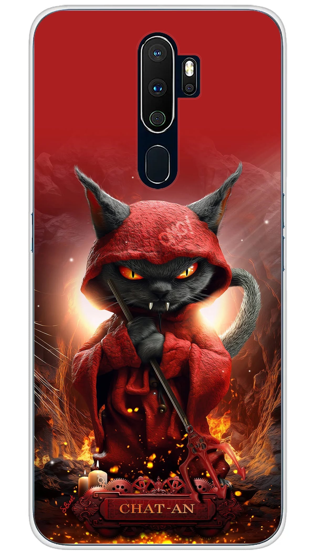 Coque Oppo SB Chat-an - A5 2020