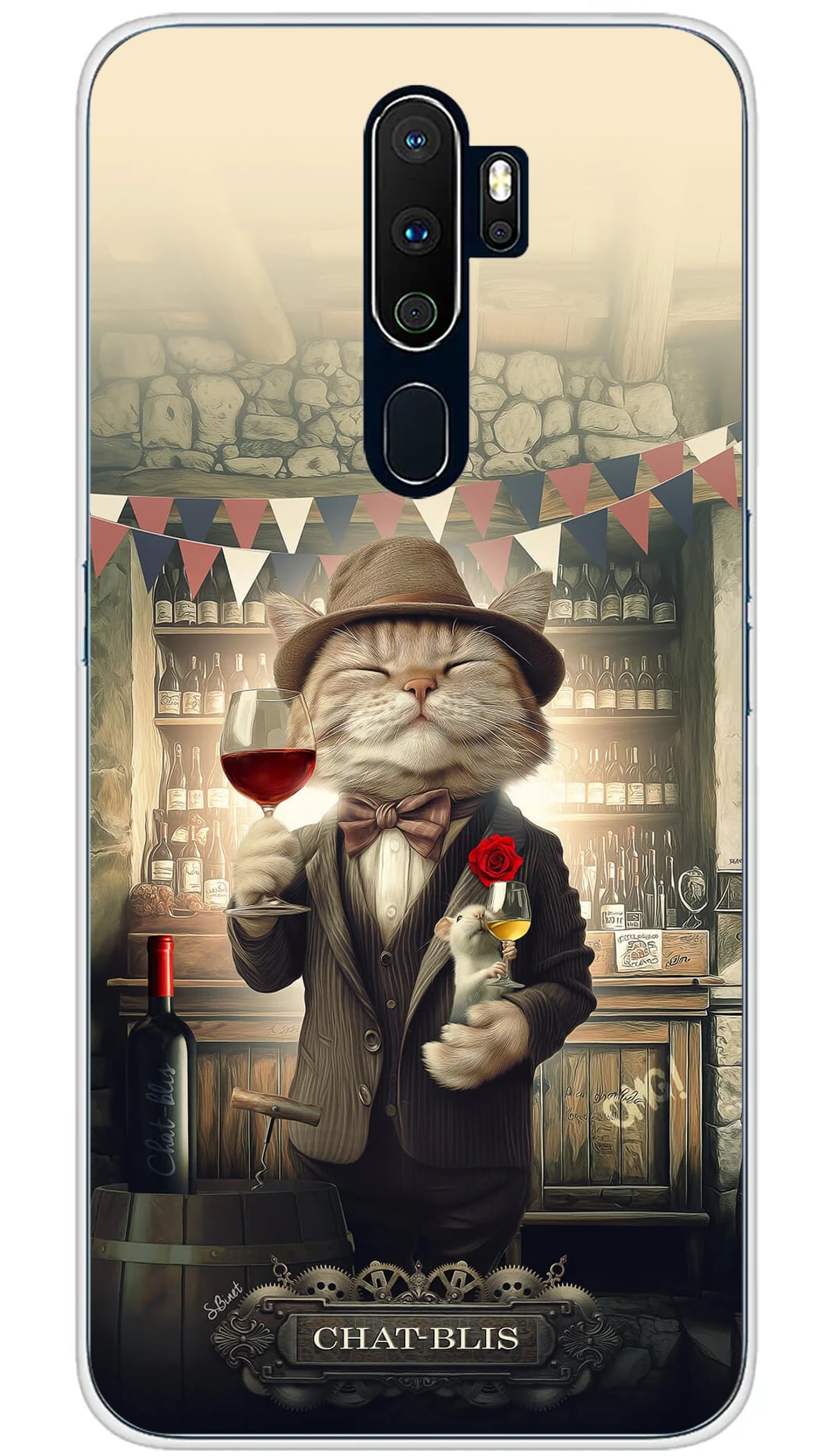 Coque Oppo SB Chat-blis - A5 2020