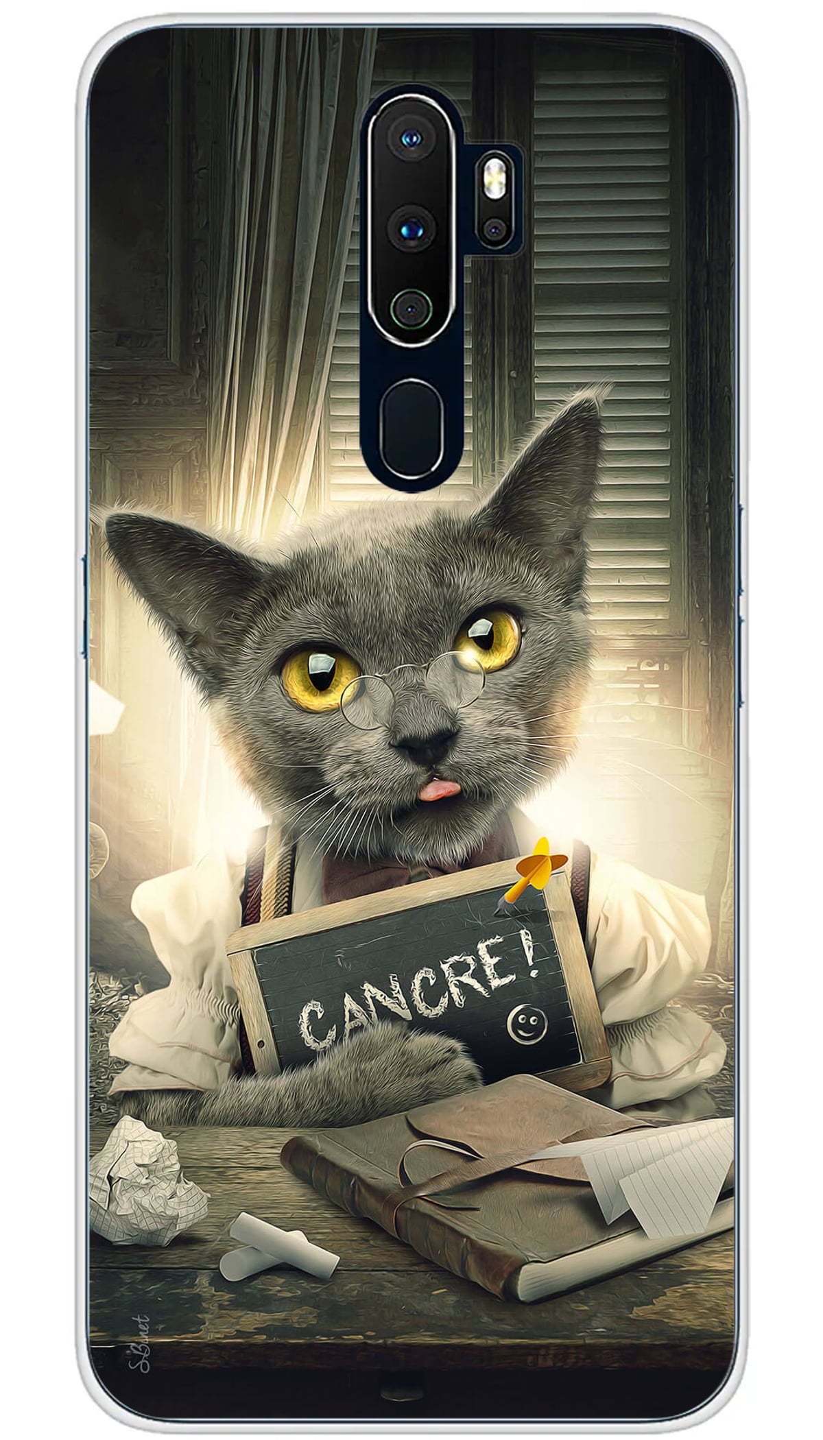 Coque Oppo SB Chat Cancre - A5 2020