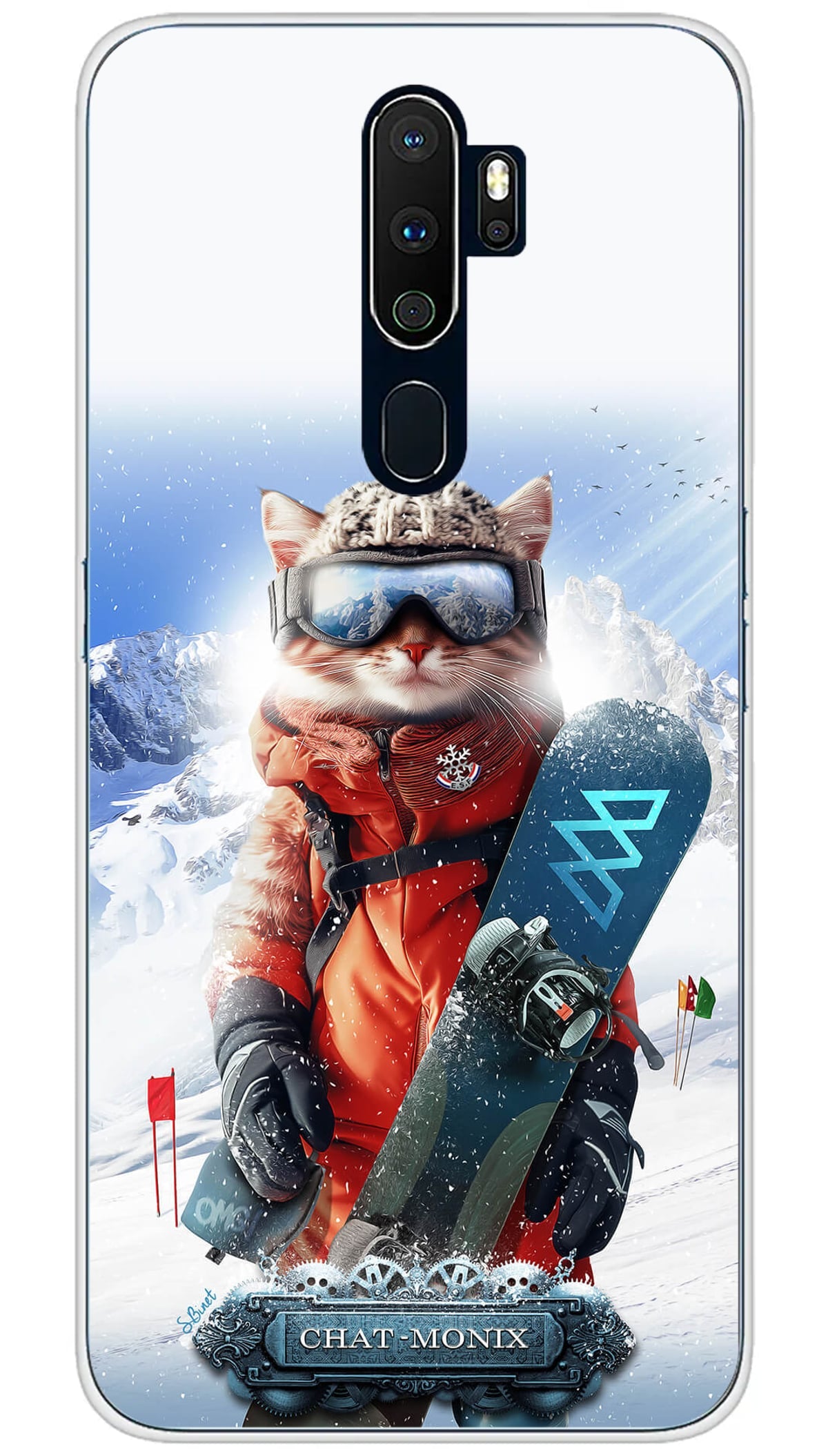 Coque Oppo SB Chat-monix - A5 2020