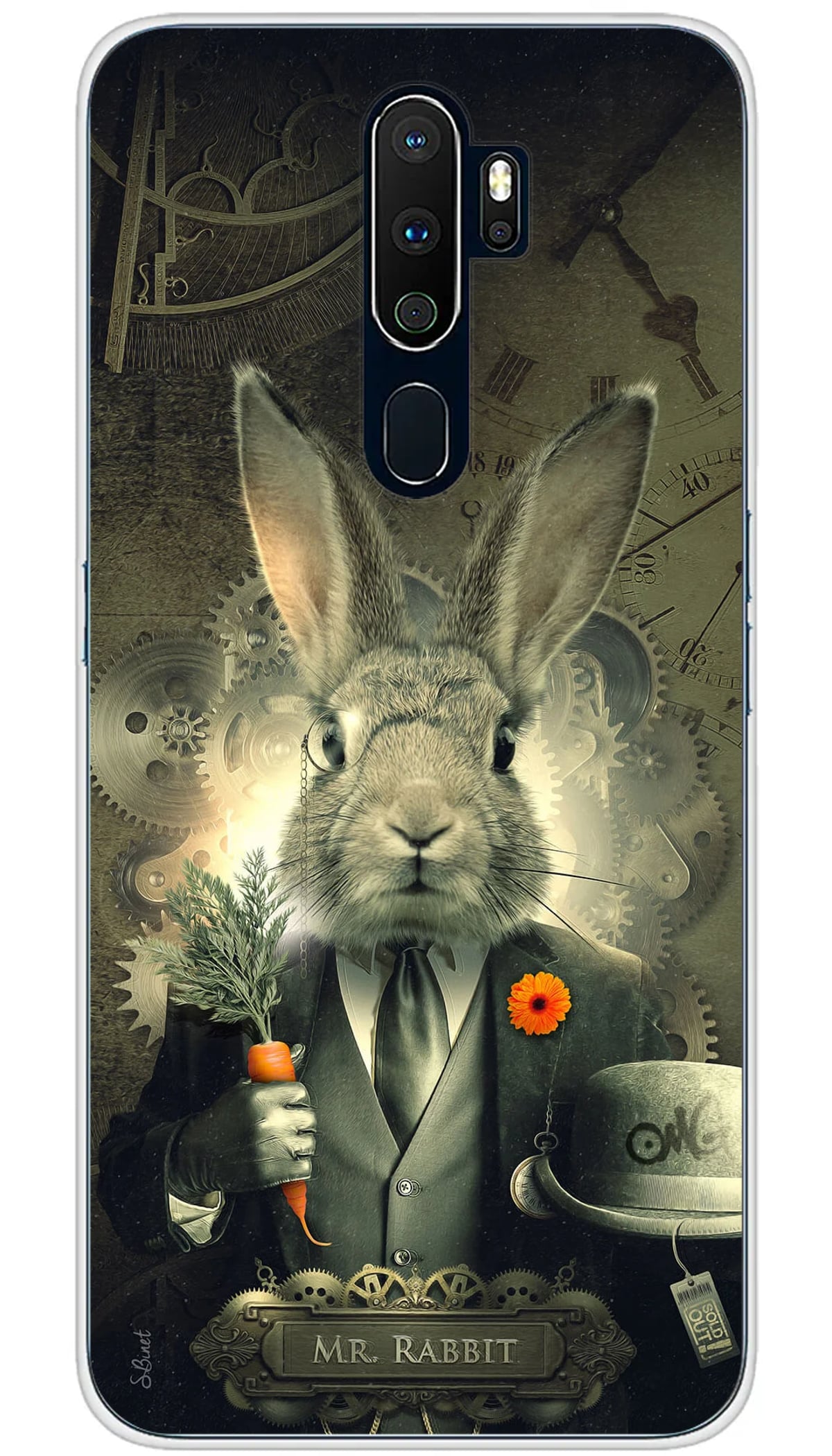 Coque Oppo SB Mr Rabbit - A5 2020