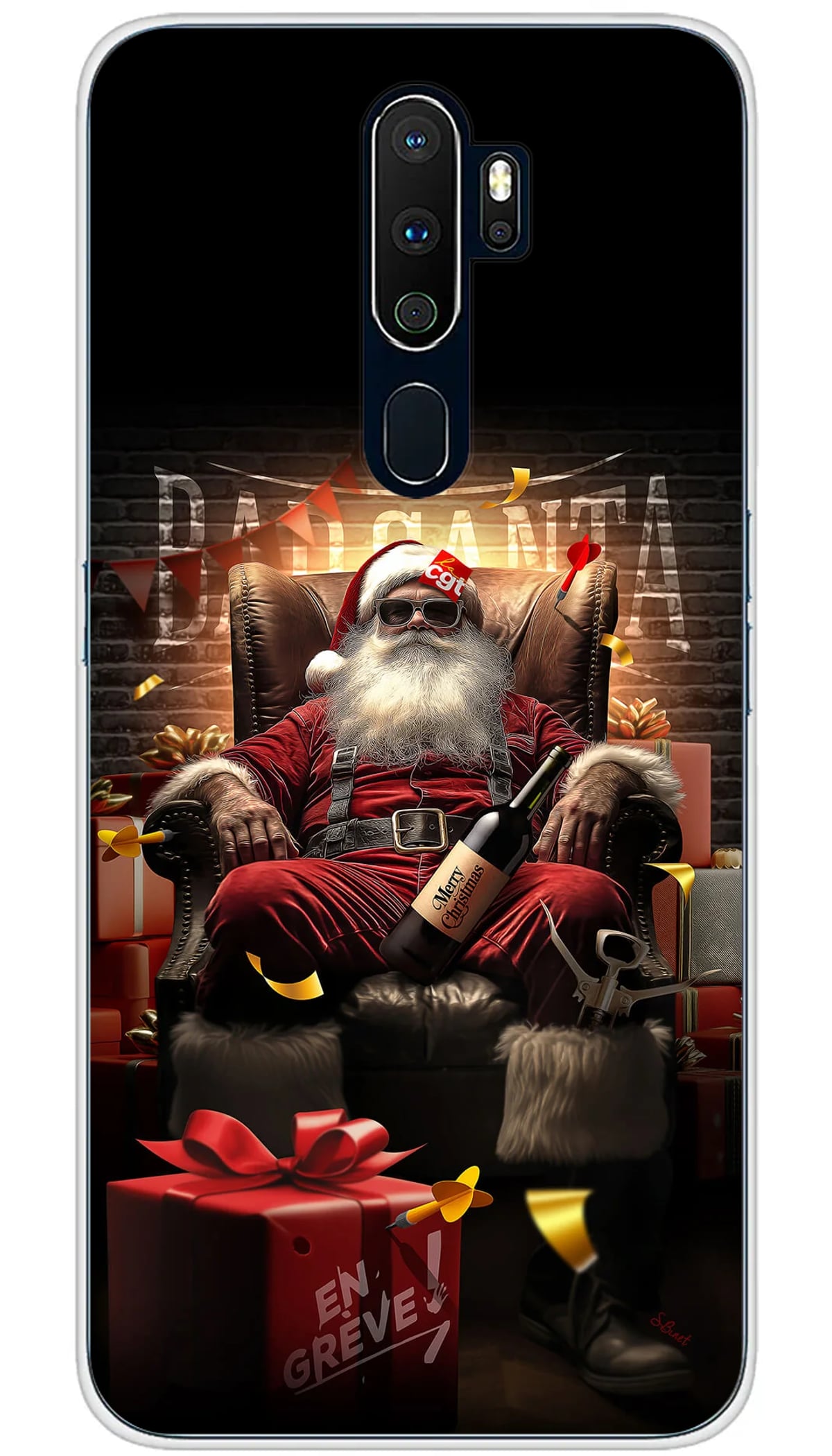 Coque Oppo SB Père-Noël - A5 2020