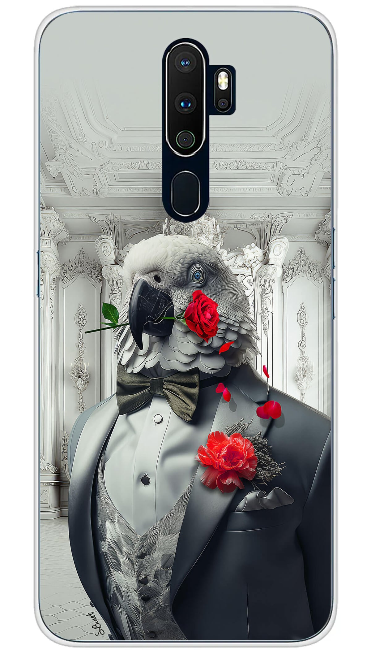 Coque Oppo SB Perroquet Luxury - A5 2020