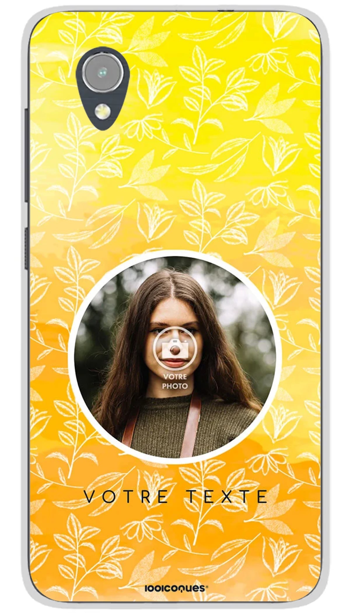 Coque personnalisée Alcatel Aquarelle - 1