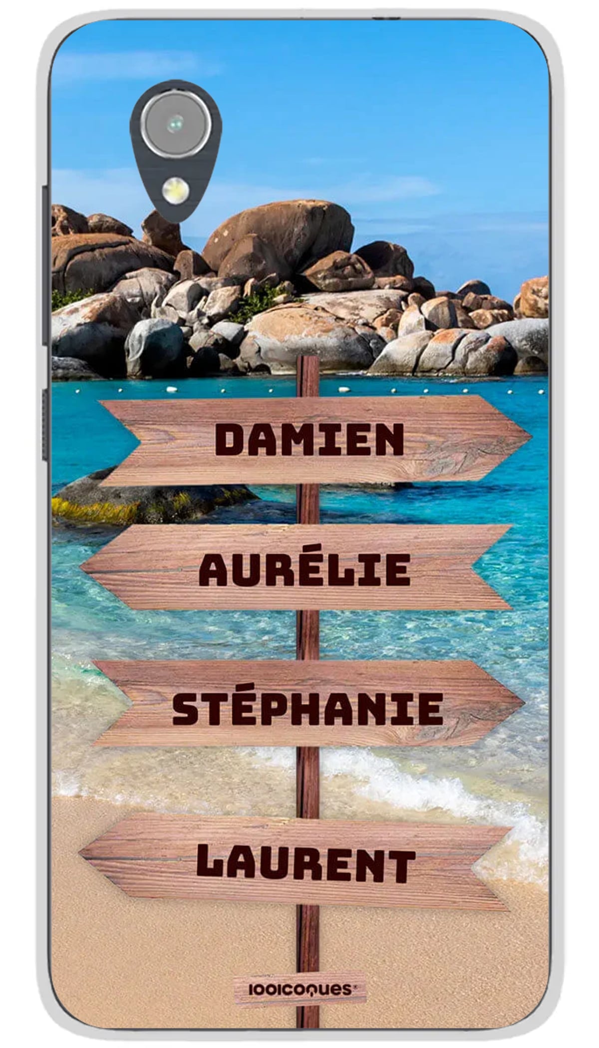 Coque personnalisée Alcatel Panneaux directionnels - 1