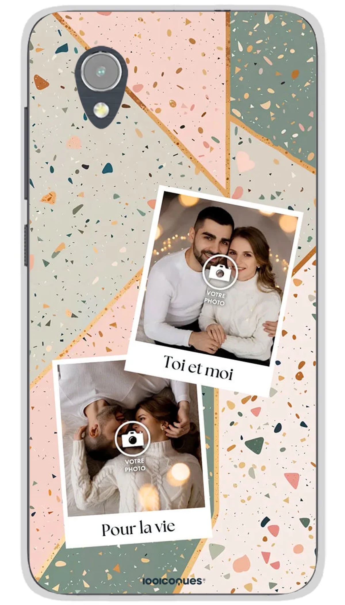 Coque personnalisée Alcatel Terrazo & Photos - 1