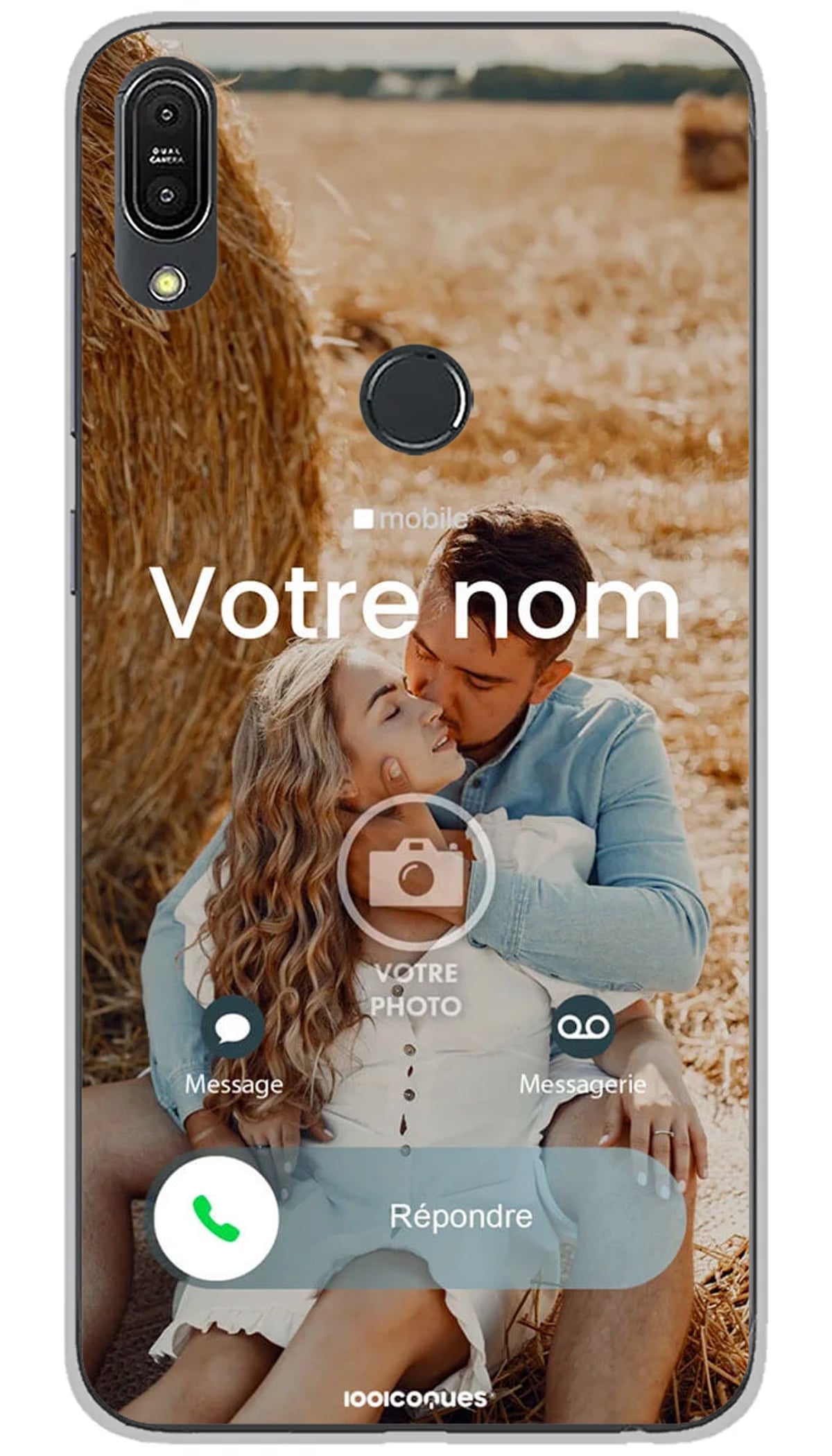 Coque personnalisée Asus Appel Entrant - Zenfone Max Pro M1 ZB602KL