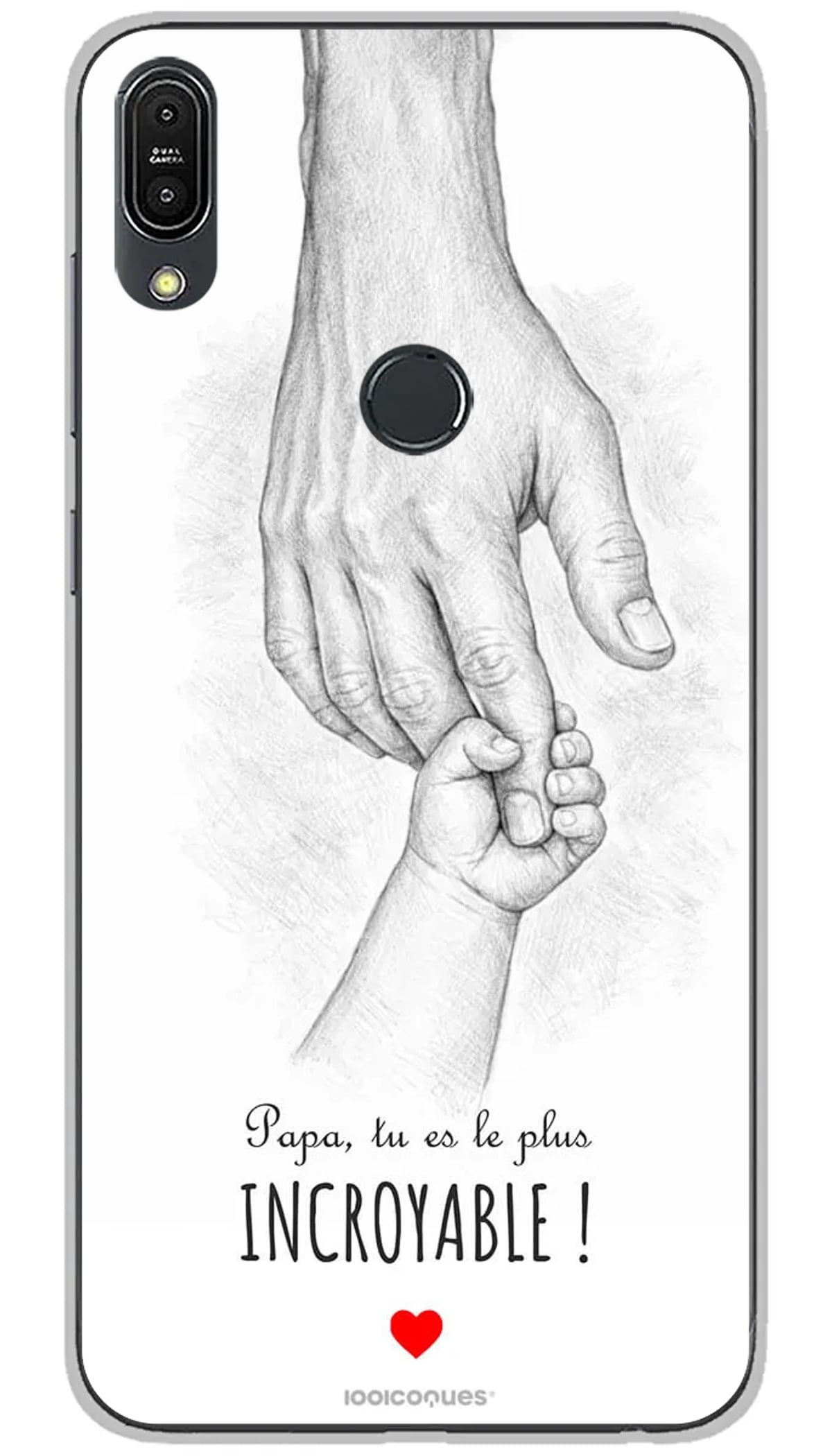 Coque personnalisée Asus Main Bébé/Adulte - Zenfone Max Pro M1 ZB602KL