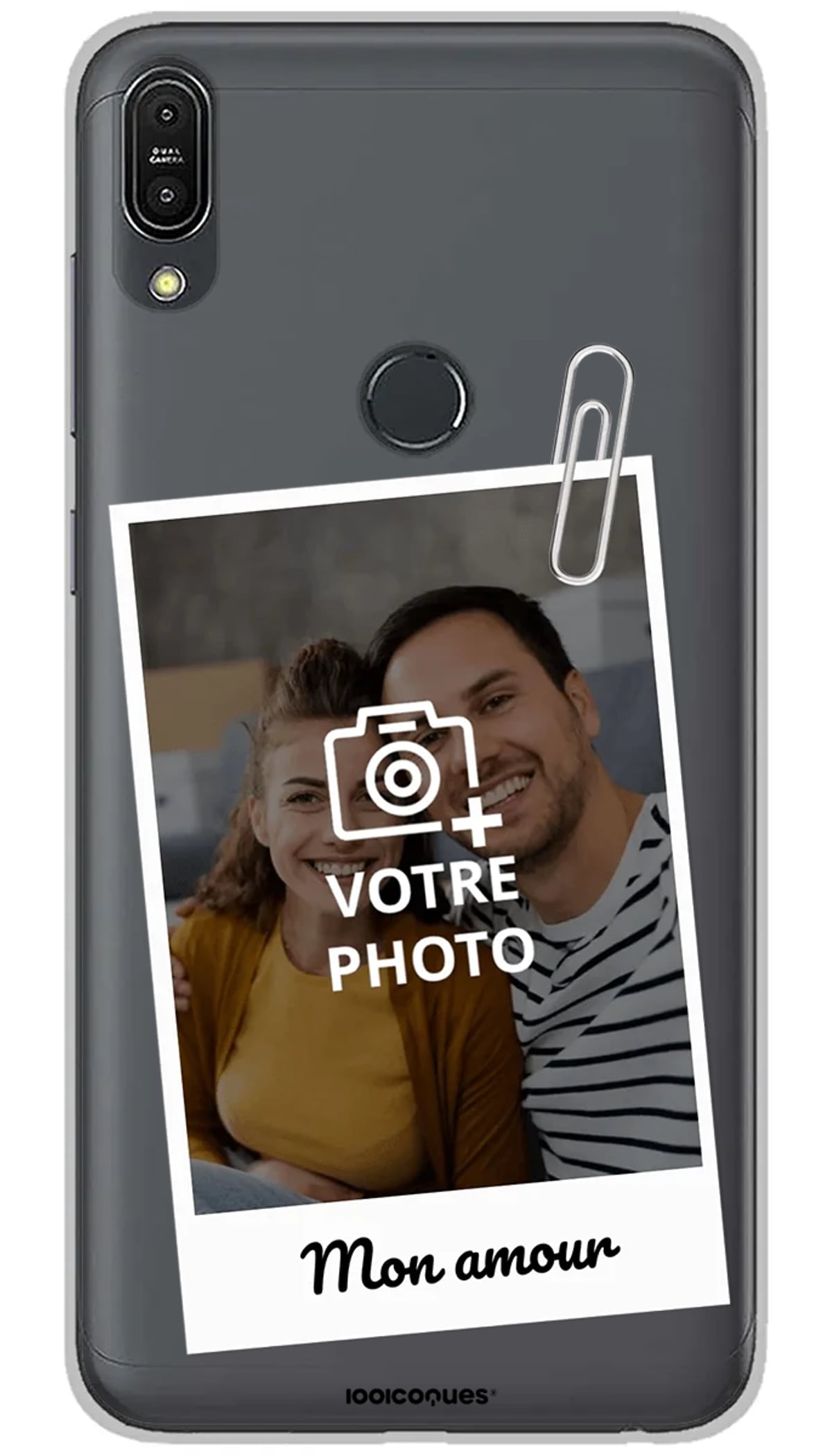 Coque personnalisée Asus Polaroid Trombonne - Zenfone Max Pro M1 ZB602KL