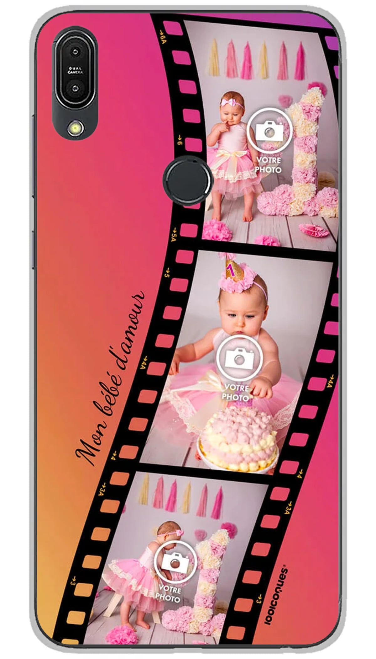 Coque personnalisée Asus Roll cinéma - Zenfone Max Pro M1 ZB602KL