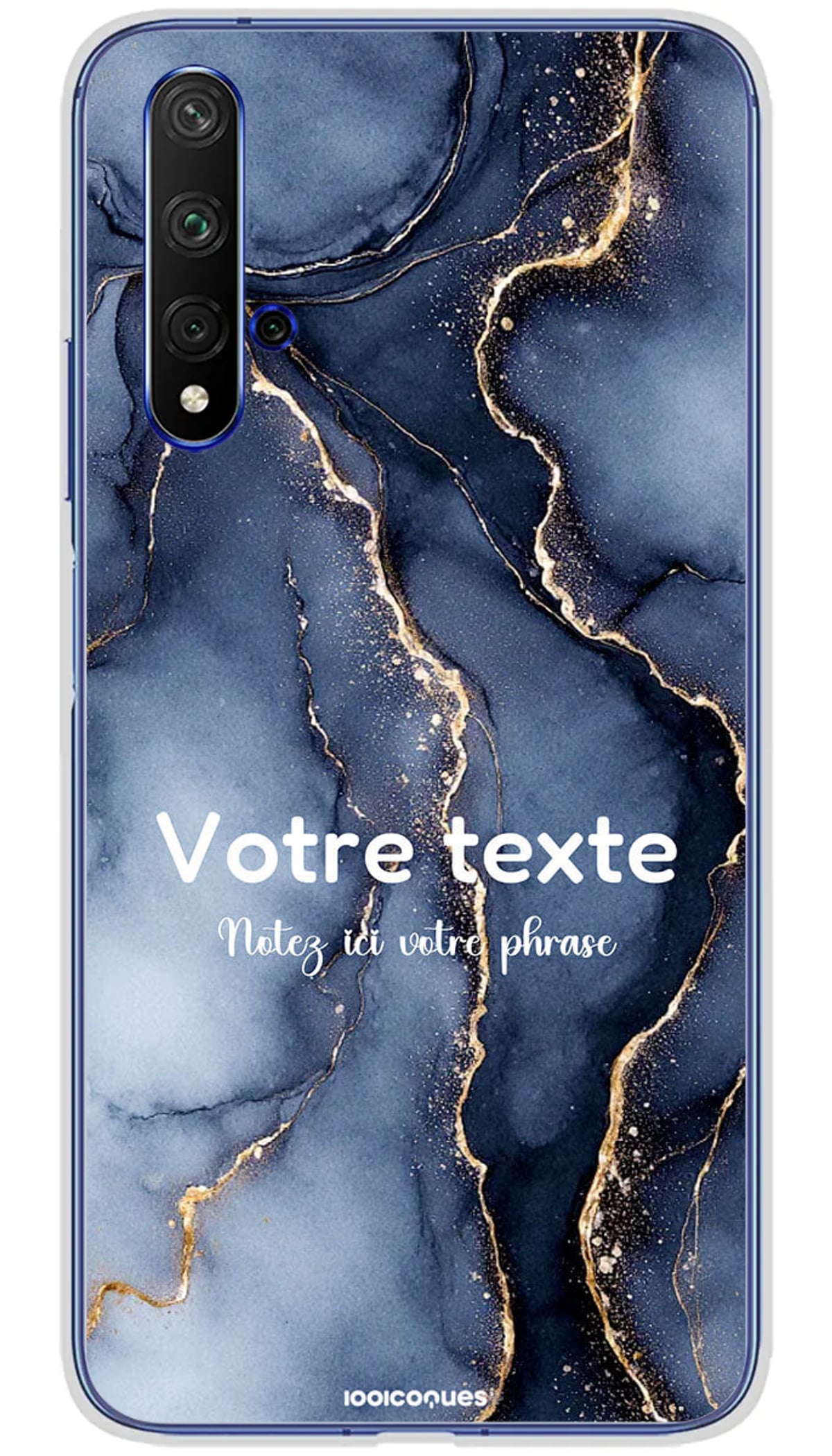 Coque personnalisée Huawei Marbres & Texte - Honor 20